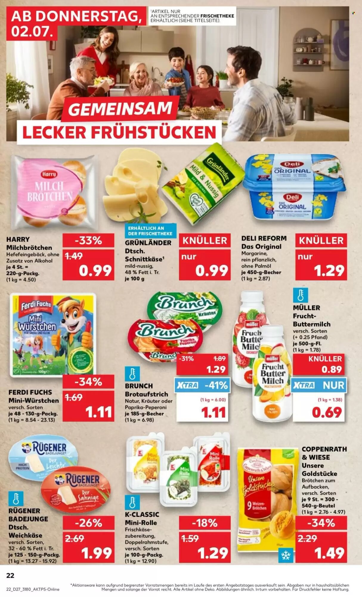 Kaufland Prospekt (ab 02.07.2026) zum Blättern - Seite 22