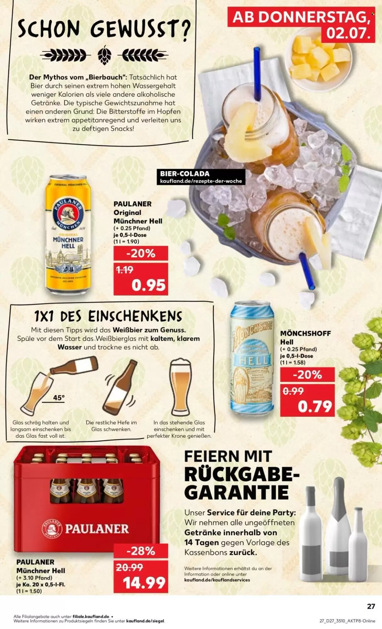 Kaufland Prospekt (ab 02.07.2026) zum Blättern - Seite 27