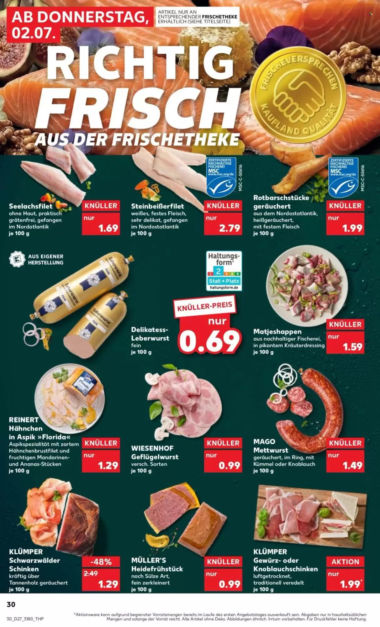 Kaufland Prospekt (ab 02.07.2026) zum Blättern - Seite 30