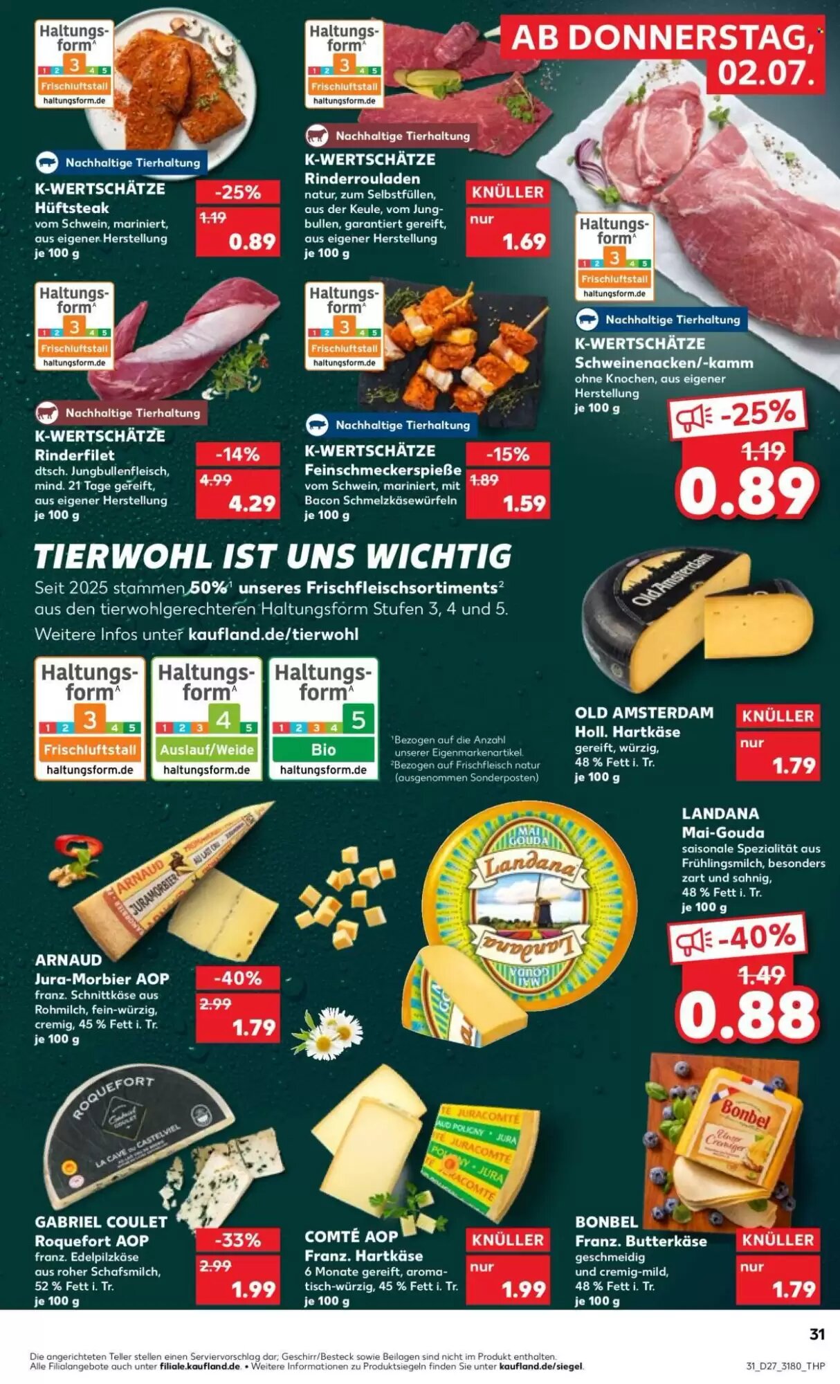 Kaufland Prospekt (ab 02.07.2026) zum Blättern - Seite 31