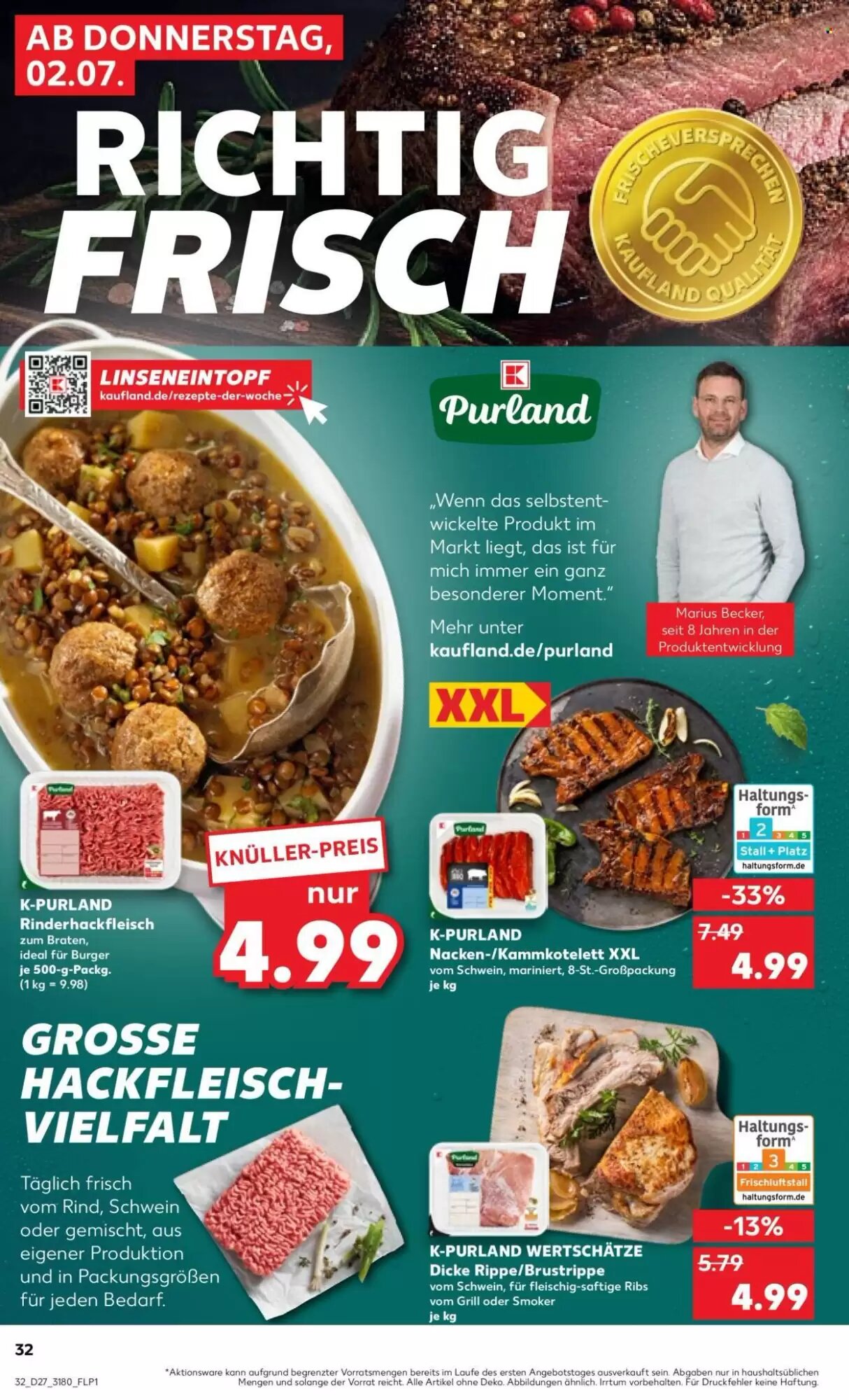 Kaufland Prospekt (ab 02.07.2026) zum Blättern - Seite 32