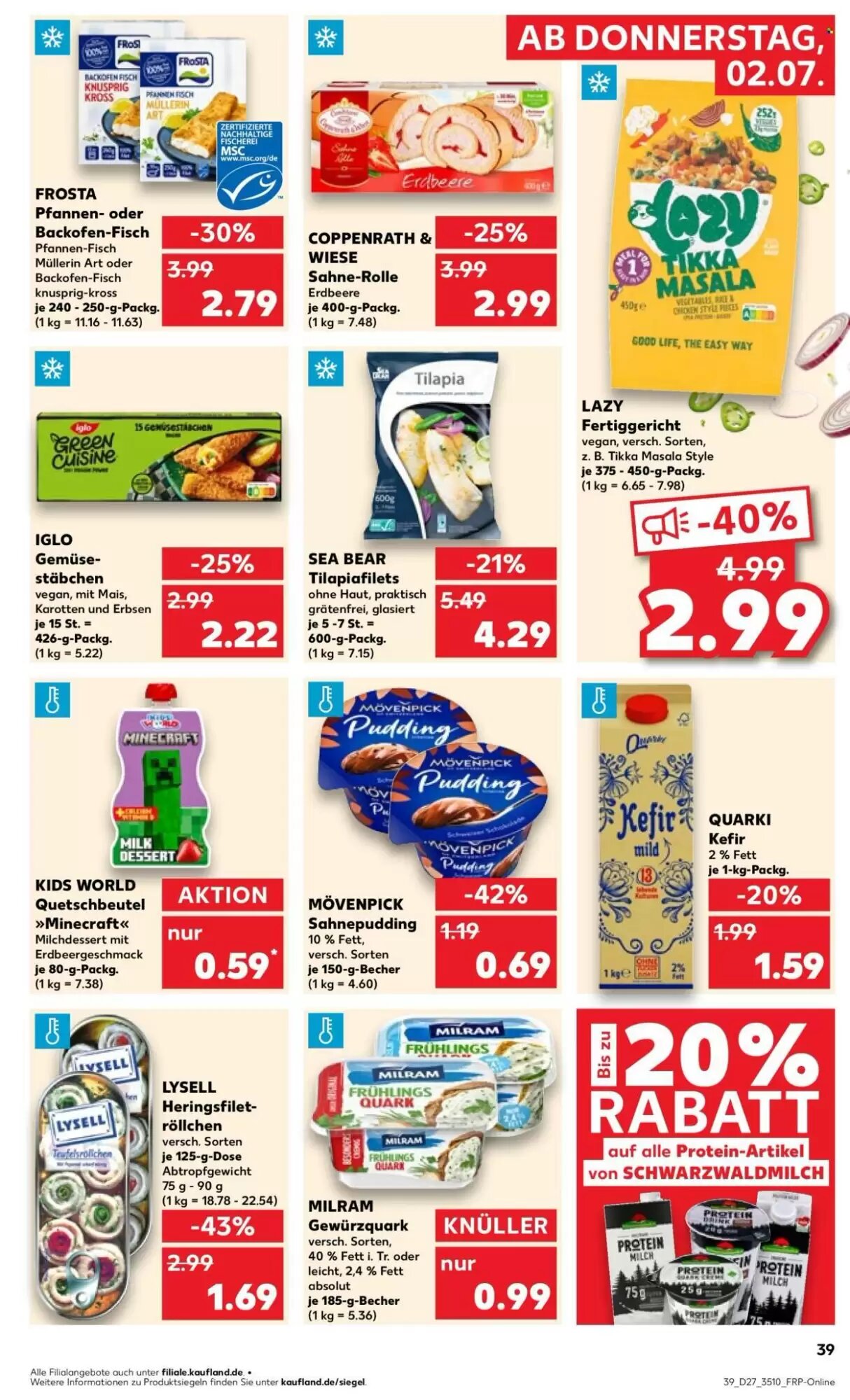 Kaufland Prospekt (ab 02.07.2026) zum Blättern - Seite 39