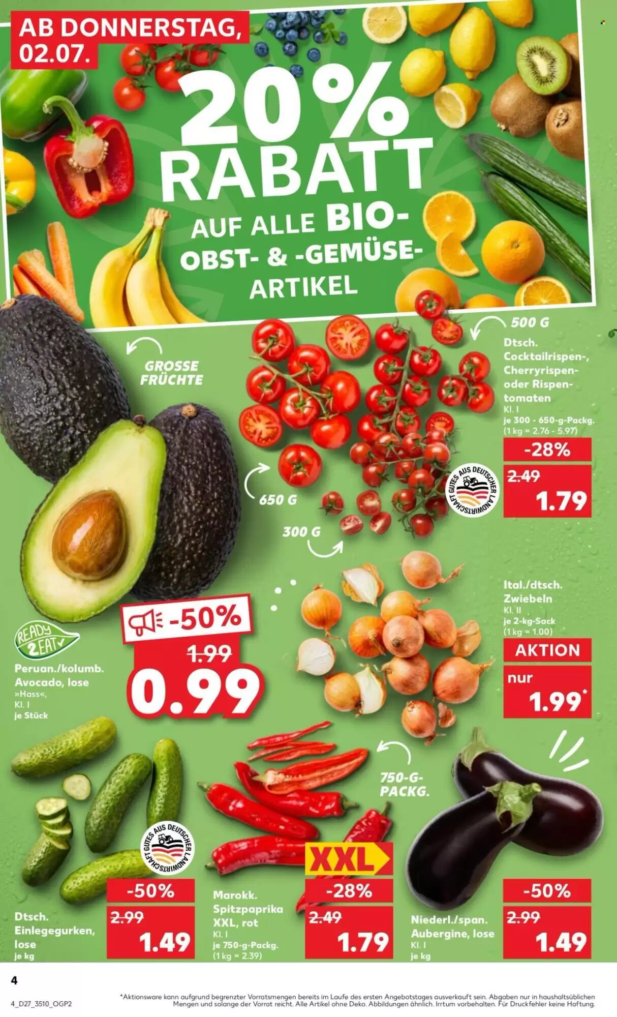 Kaufland Prospekt (ab 02.07.2026) zum Blättern - Seite 4