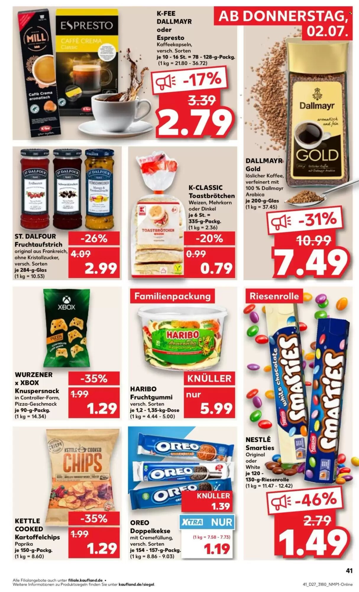 Kaufland Prospekt (ab 02.07.2026) zum Blättern - Seite 41