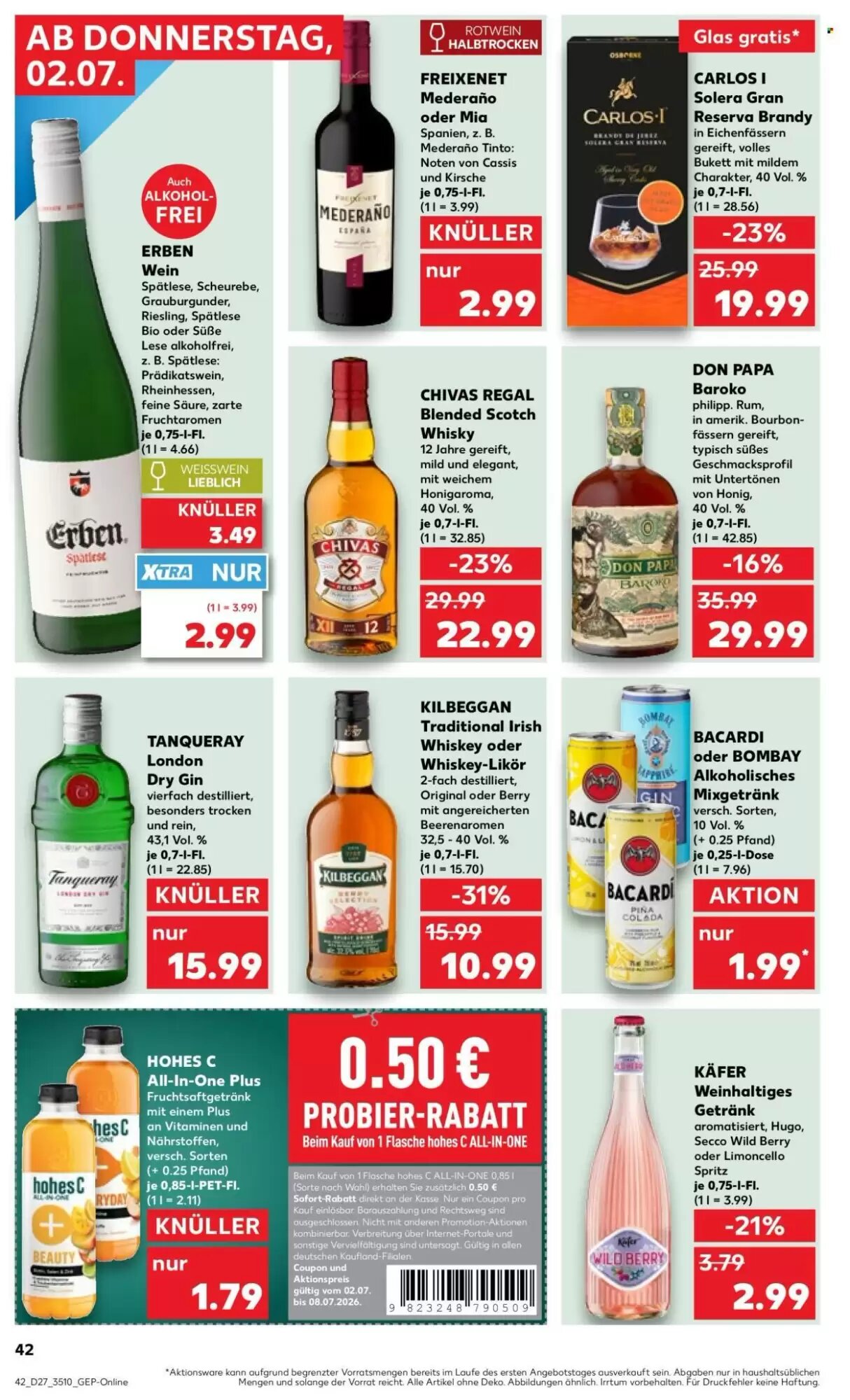 Kaufland Prospekt (ab 02.07.2026) zum Blättern - Seite 42