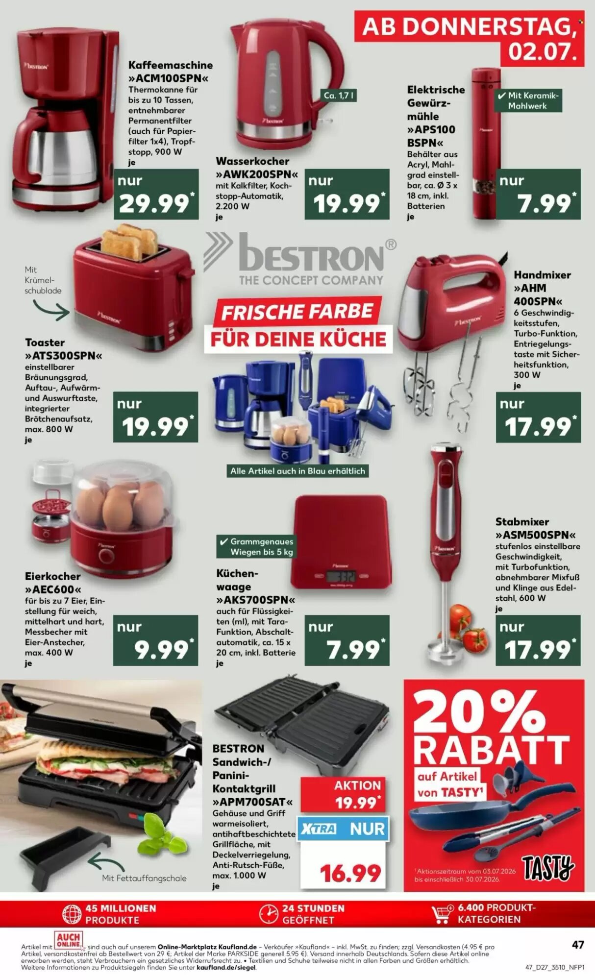 Kaufland Prospekt (ab 02.07.2026) zum Blättern - Seite 47