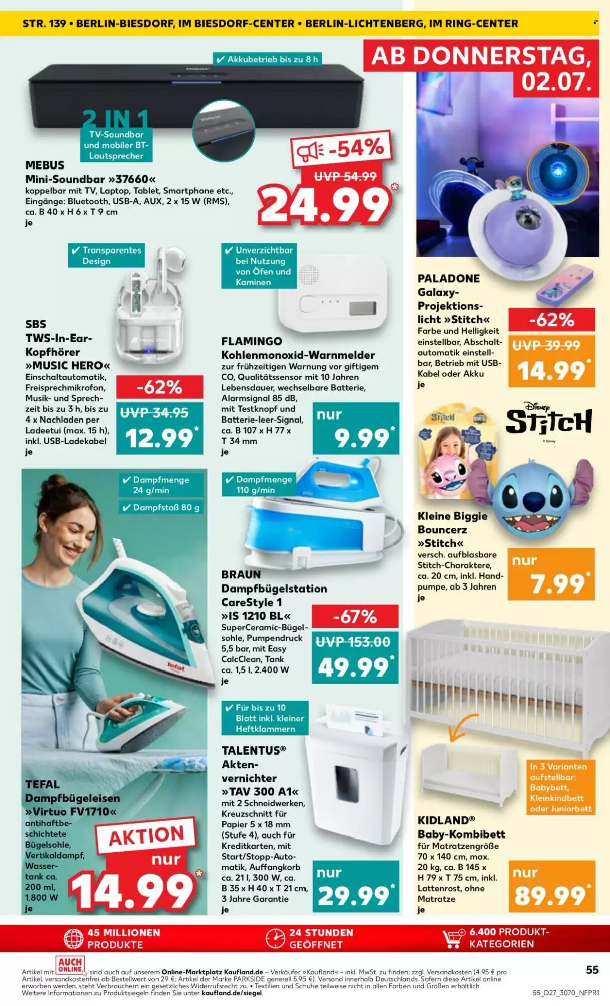 Kaufland Prospekt (ab 02.07.2026) zum Blättern - Seite 55