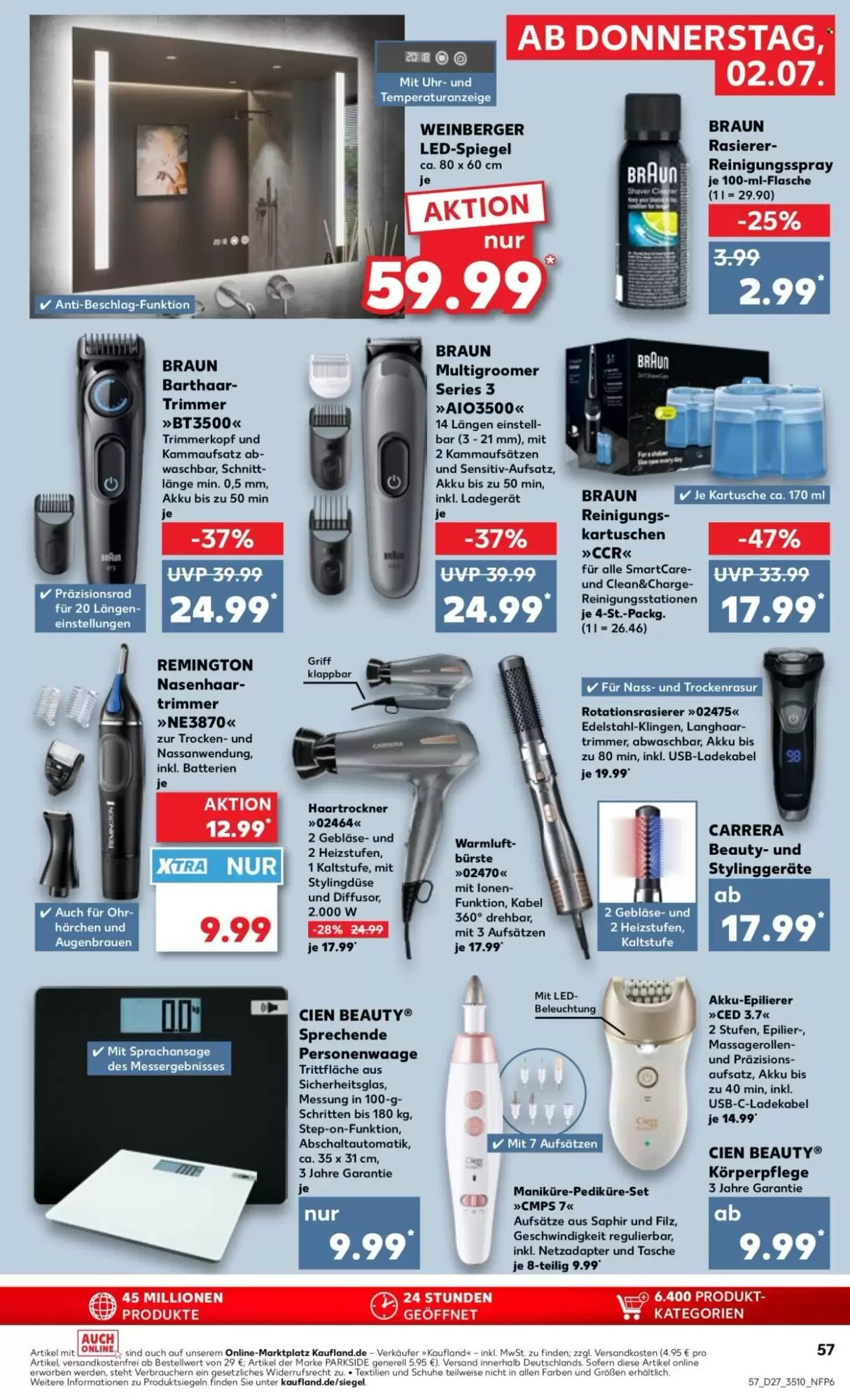 Kaufland Prospekt (ab 02.07.2026) zum Blättern - Seite 57