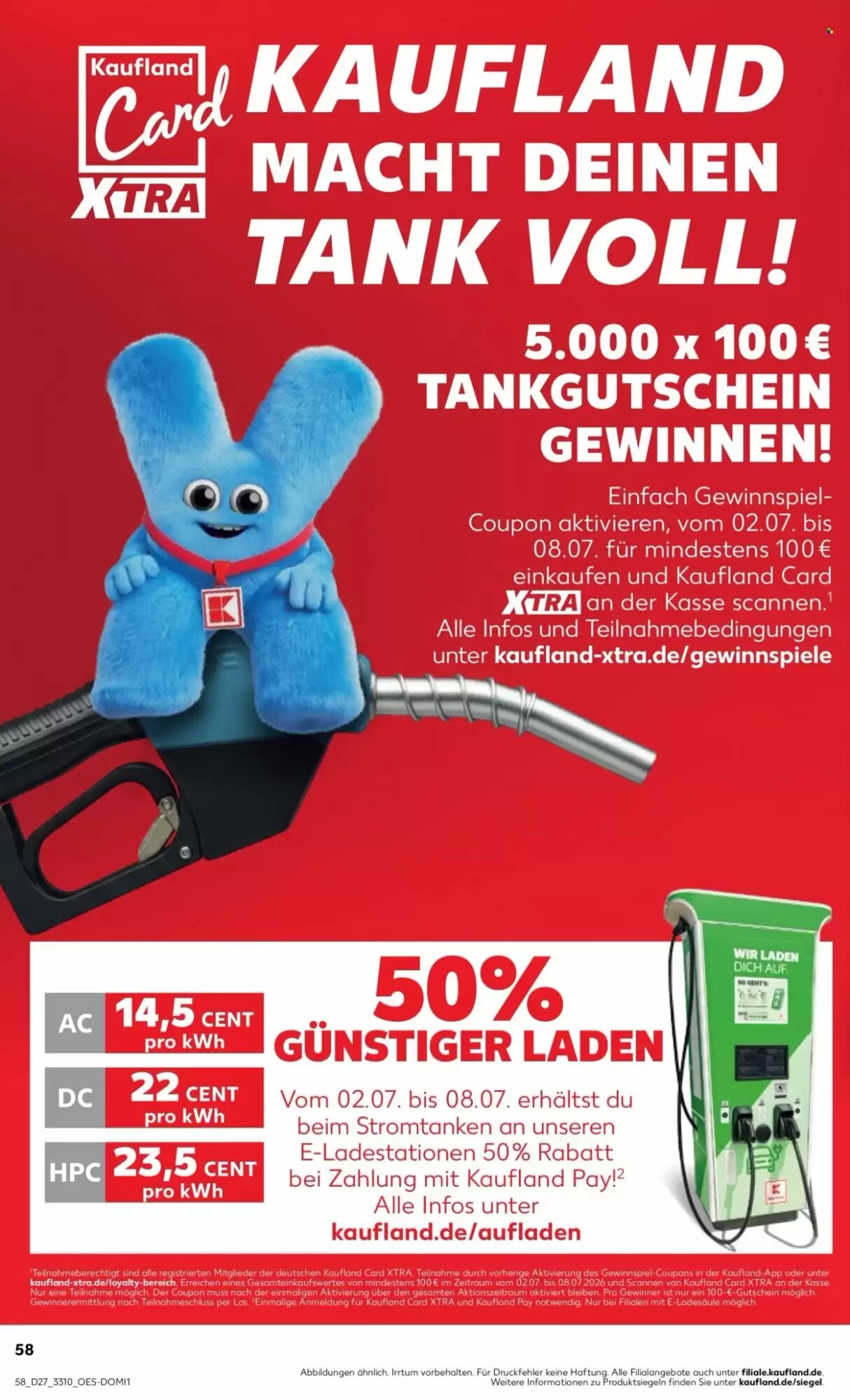 Kaufland Prospekt (ab 02.07.2026) zum Blättern - Seite 58
