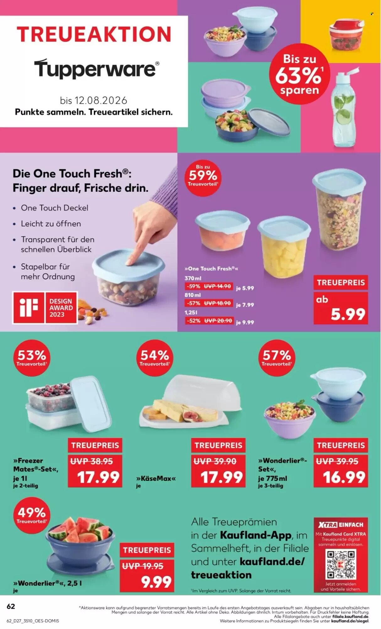Kaufland Prospekt (ab 02.07.2026) zum Blättern - Seite 62