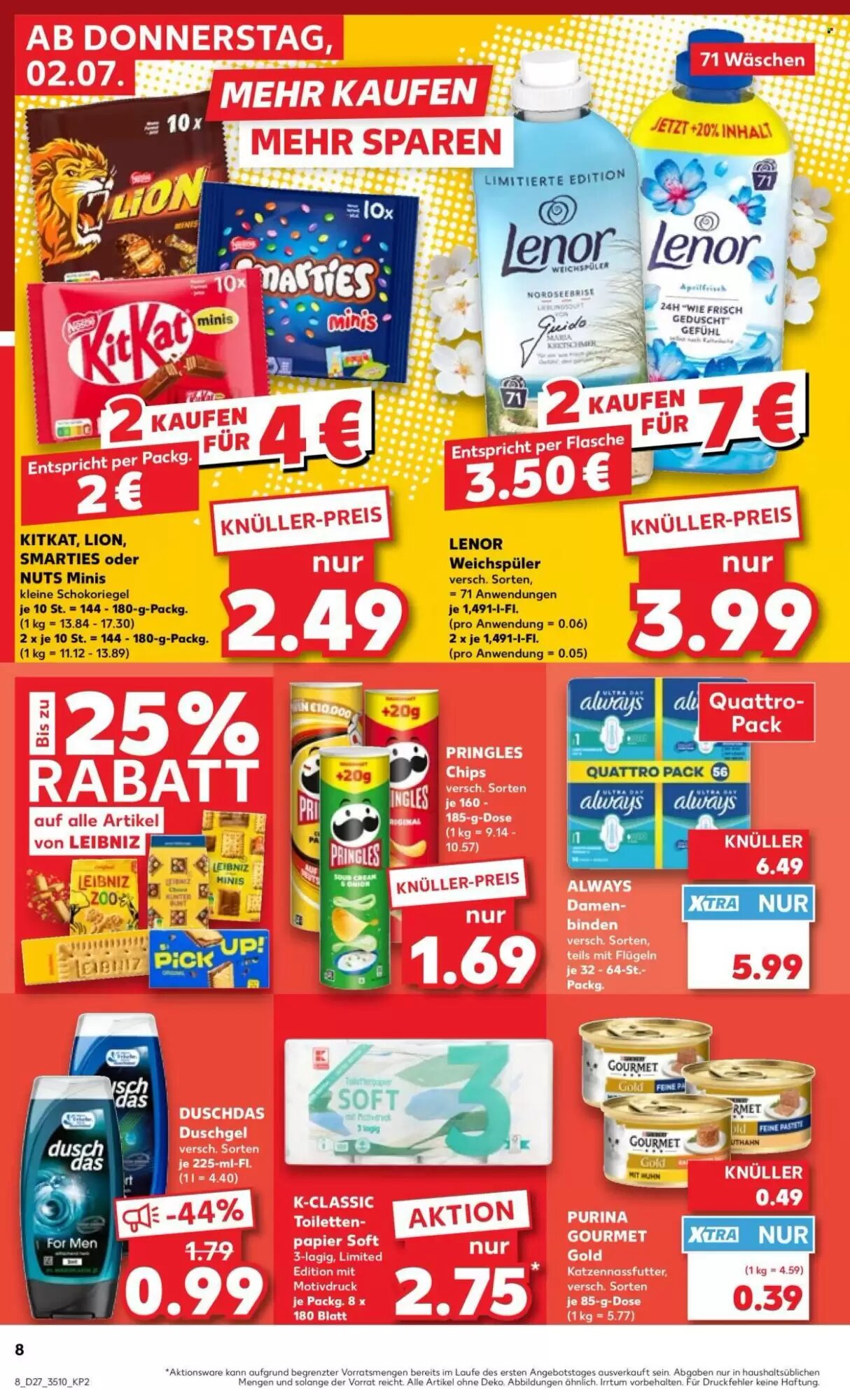 Kaufland Prospekt (ab 02.07.2026) zum Blättern - Seite 8