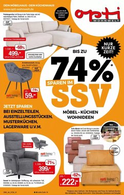 Opti Wohnwelt Prospekt (ab 02.07.2026) zum Blättern