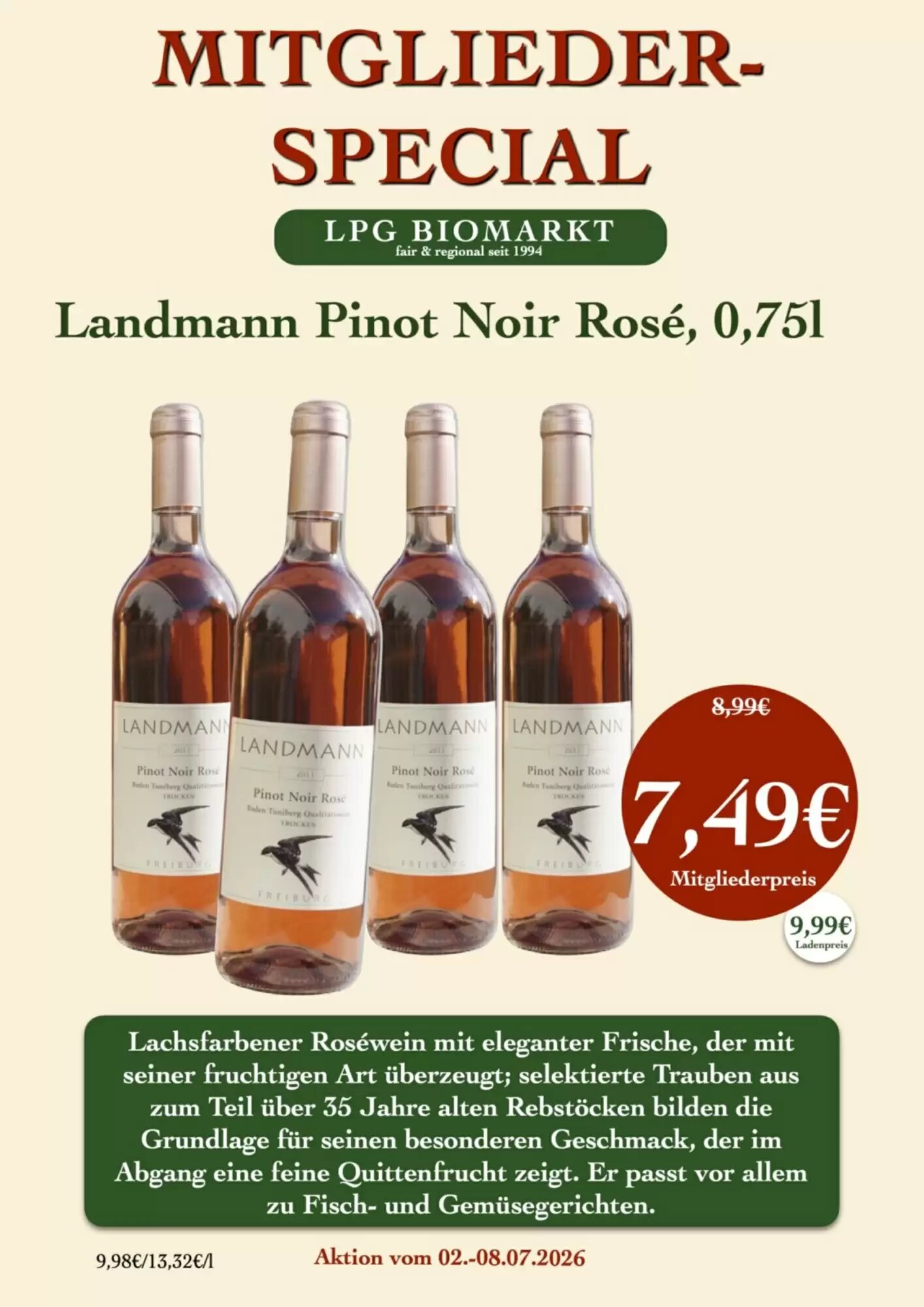 LPG Biomarkt Prospekt (ab 02.07.2026) zum Blättern - Seite 15