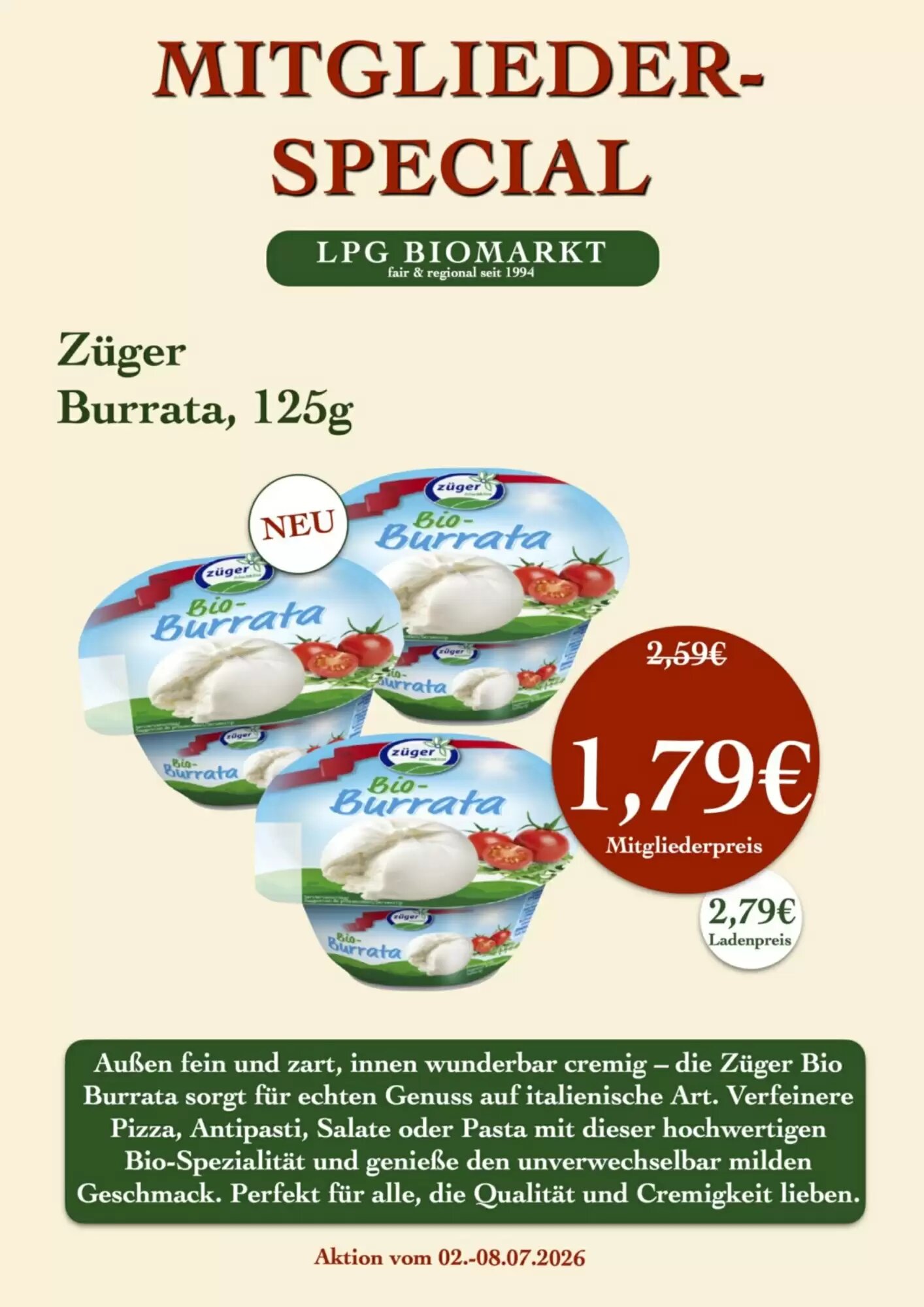 LPG Biomarkt Prospekt (ab 02.07.2026) zum Blättern - Seite 6