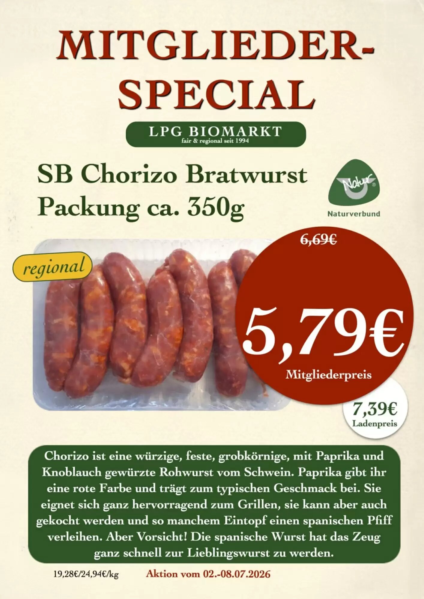 LPG Biomarkt Prospekt (ab 02.07.2026) zum Blättern - Seite 9