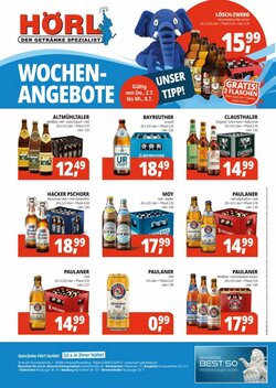 Hörl Getränke Prospekt (ab 02.07.2026) zum Blättern