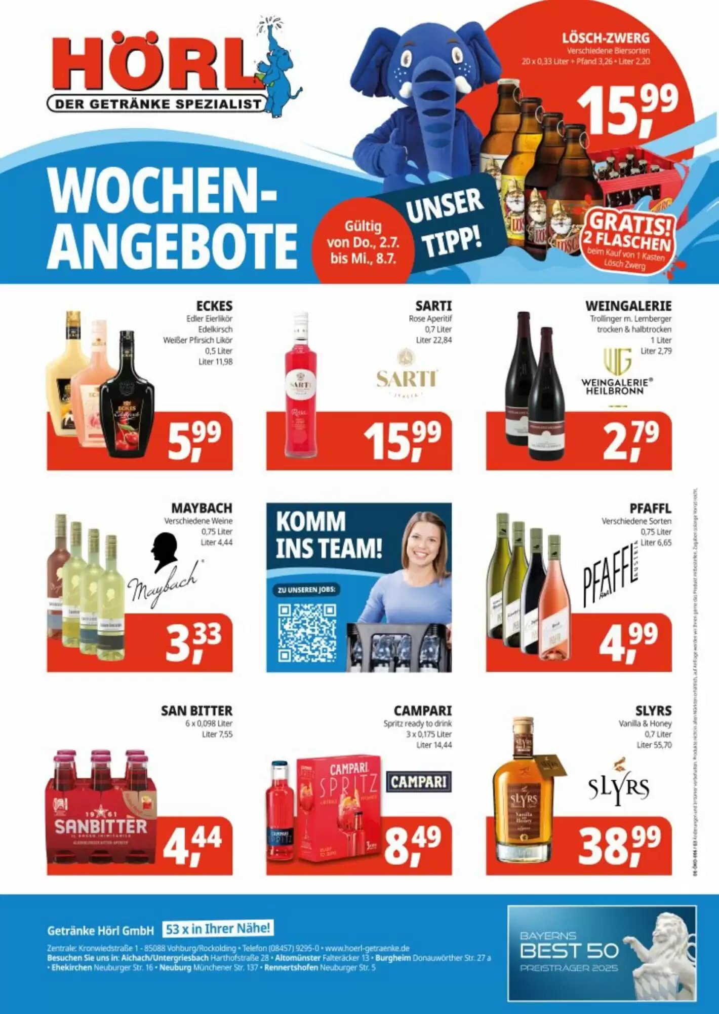 Hörl Getränke Prospekt (ab 02.07.2026) zum Blättern - Seite 3