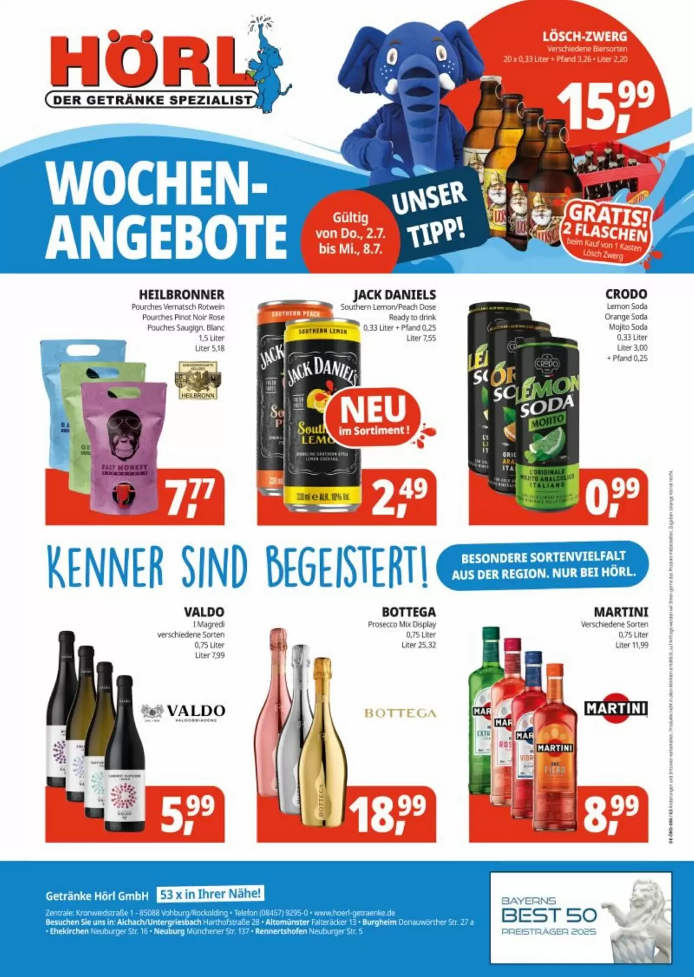 Hörl Getränke Prospekt (ab 02.07.2026) zum Blättern - Seite 4