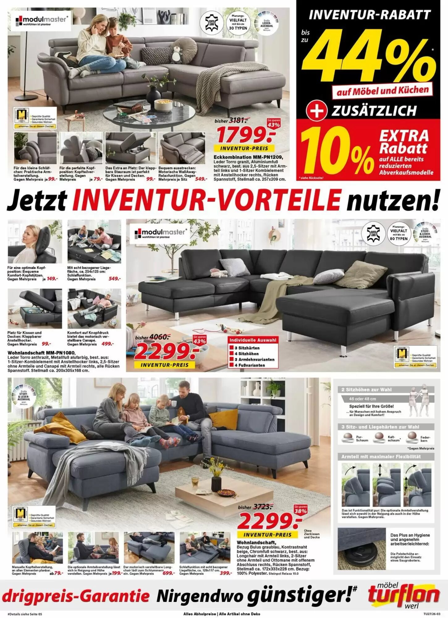 Möbel Turflon Prospekt (ab 02.07.2026) zum Blättern - Seite 3