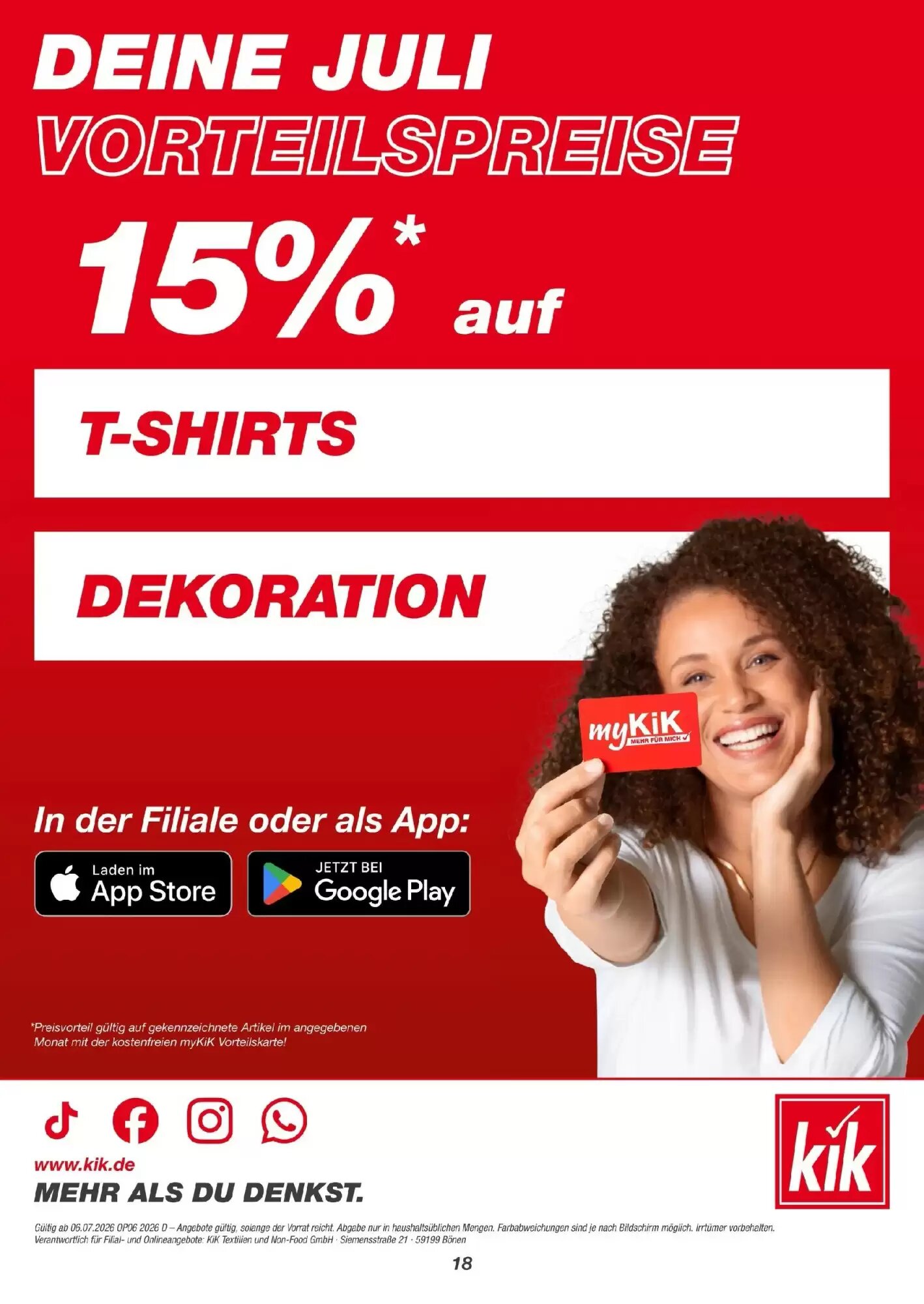 KiK Prospekt (ab 02.07.2026) zum Blättern - Seite 18