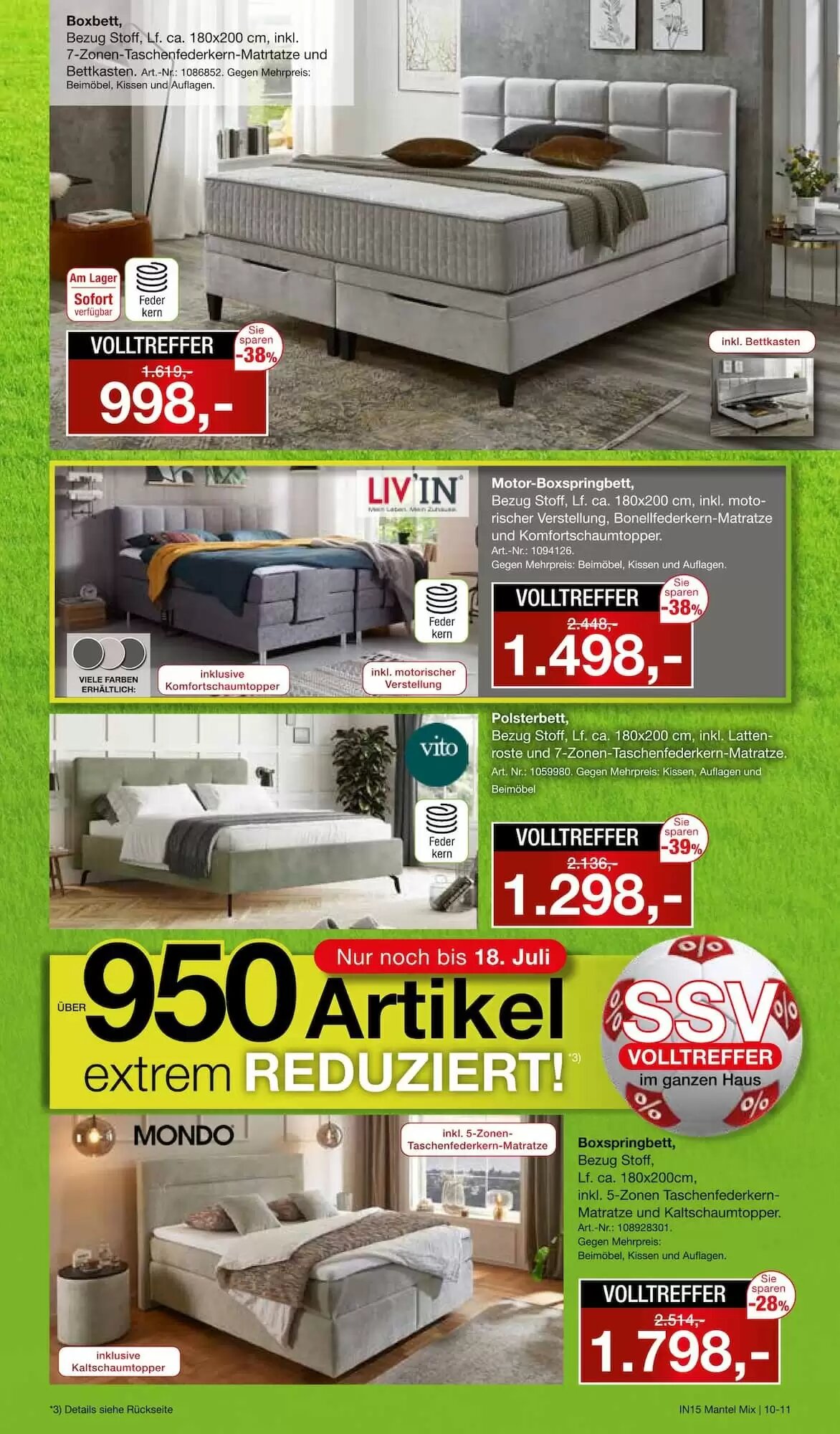 Möbel Inhofer Prospekt (ab 03.07.2026) zum Blättern - Seite 11