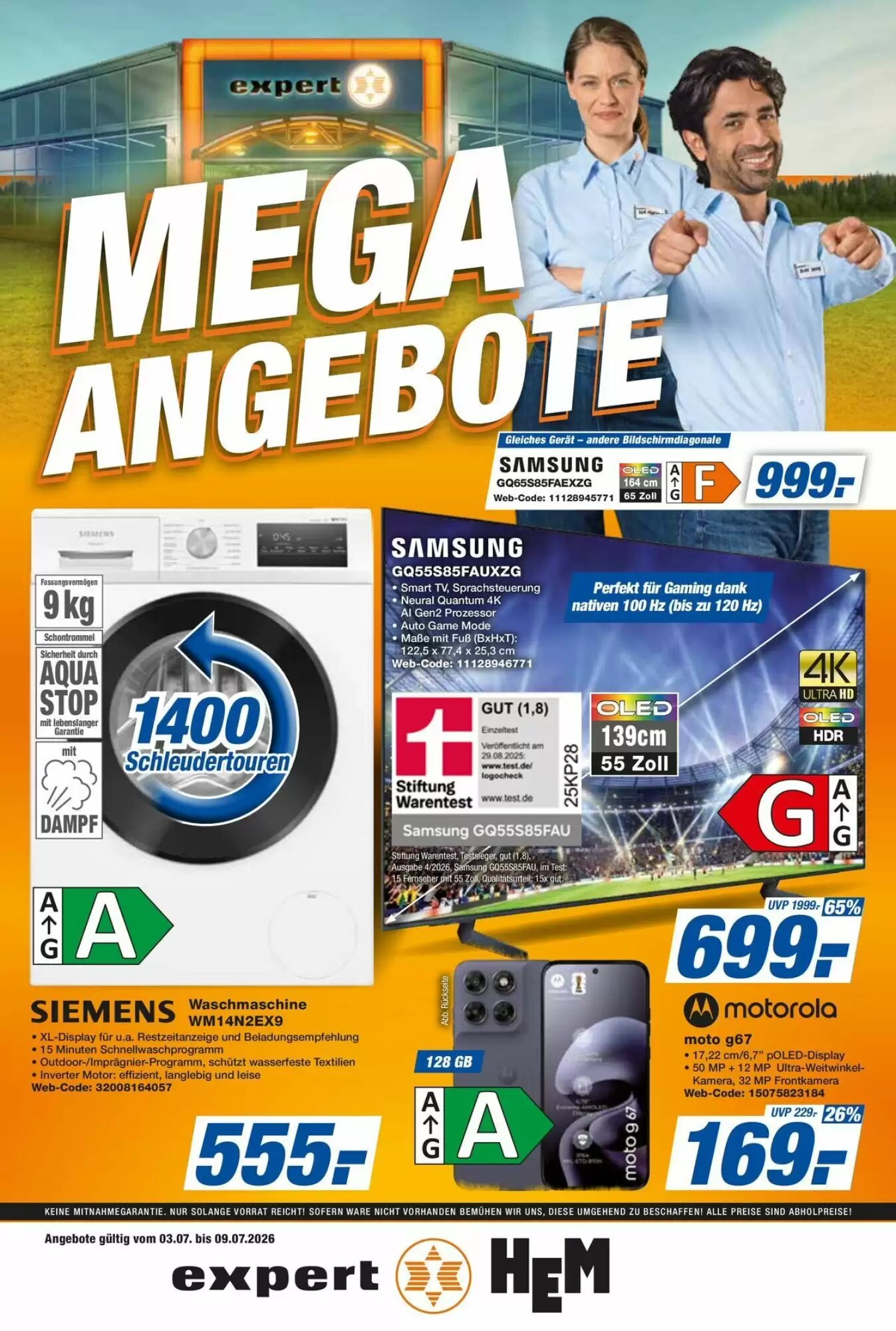 HEM Expert Prospekt (ab 03.07.2026) zum Blättern - Seite 1