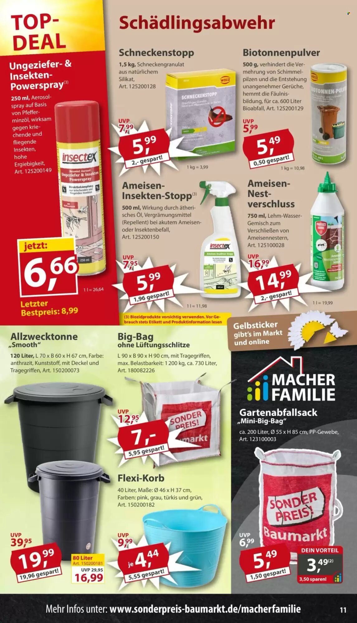 Sonderpreis Baumarkt Prospekt (ab 04.07.2026) zum Blättern - Seite 11