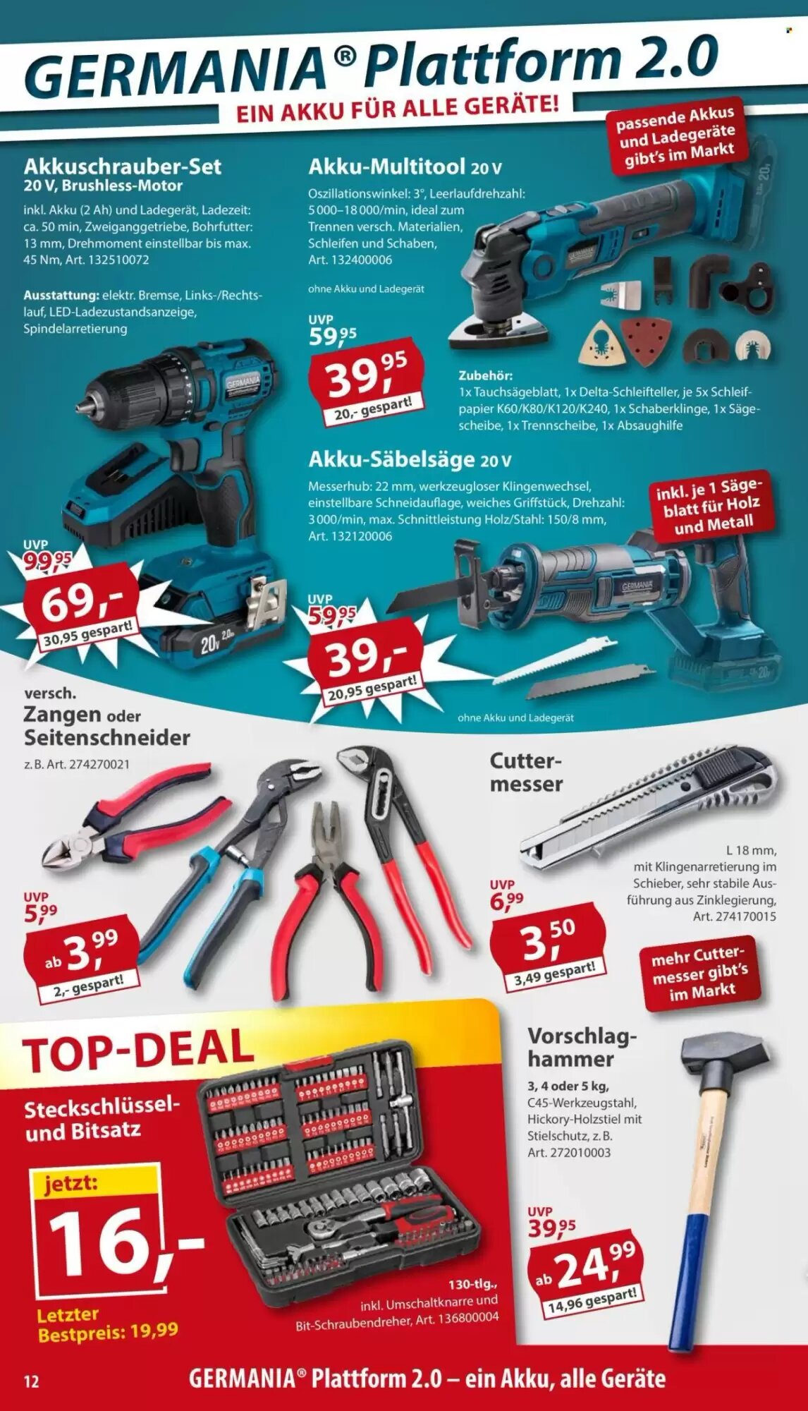 Sonderpreis Baumarkt Prospekt (ab 04.07.2026) zum Blättern - Seite 12