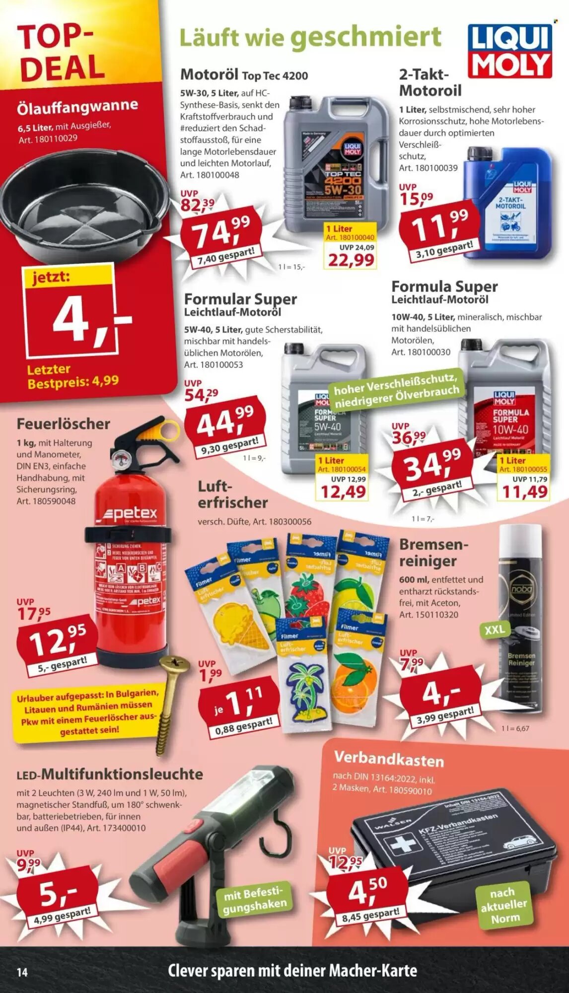 Sonderpreis Baumarkt Prospekt (ab 04.07.2026) zum Blättern - Seite 14