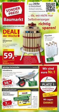 Sonderpreis Baumarkt Prospekt (ab 04.07.2026) zum Blättern