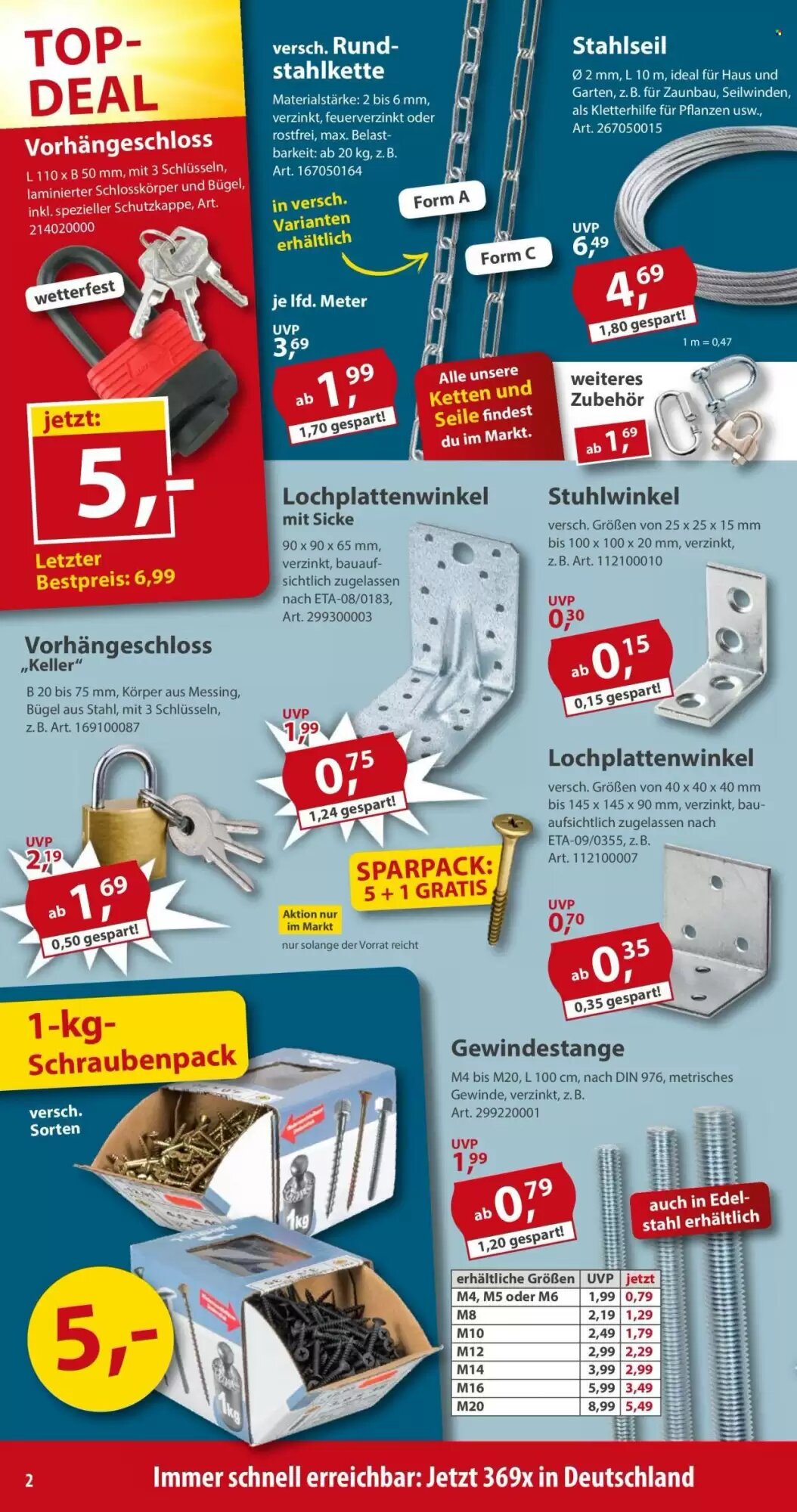 Sonderpreis Baumarkt Prospekt (ab 04.07.2026) zum Blättern - Seite 2