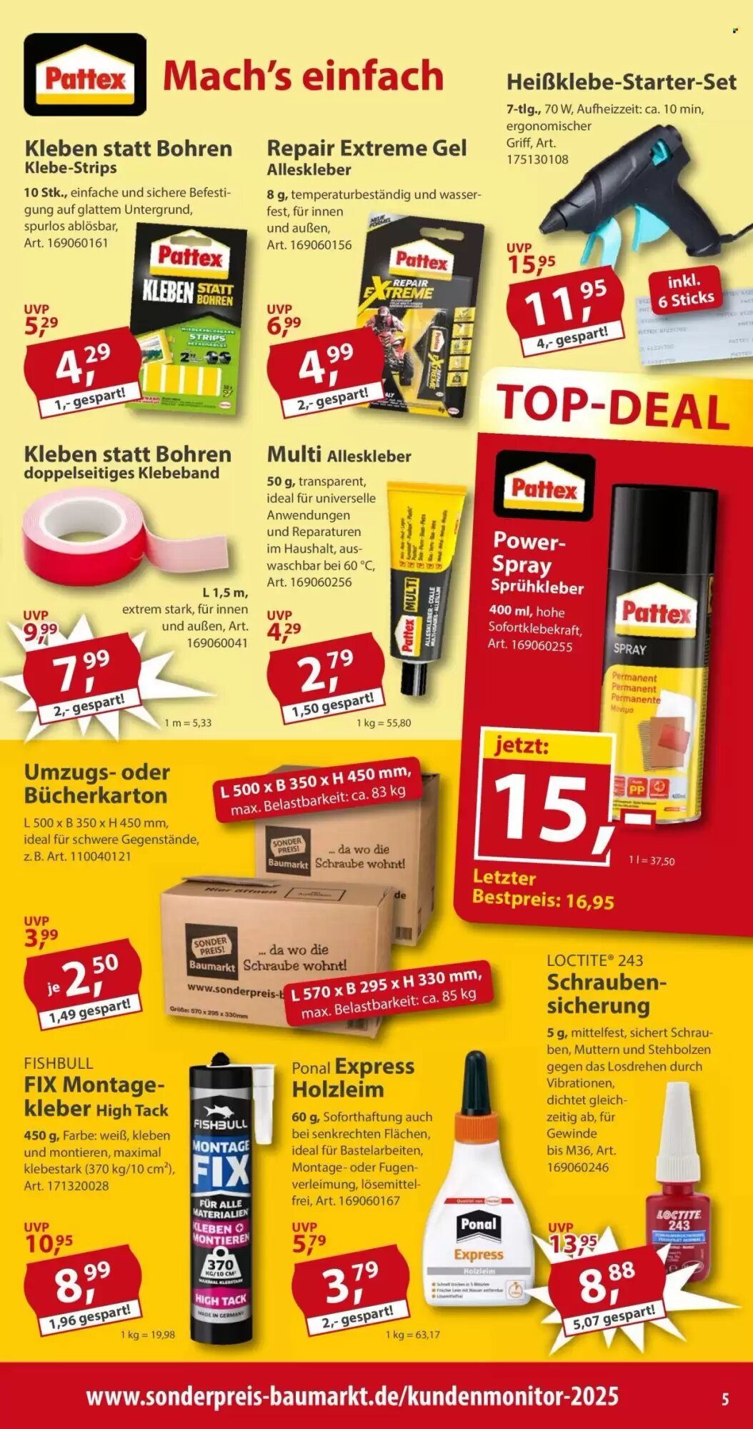 Sonderpreis Baumarkt Prospekt (ab 04.07.2026) zum Blättern - Seite 5
