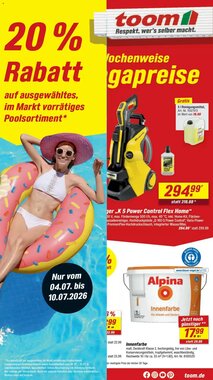 toom Baumarkt Prospekt (ab 04.07.2026) zum Blättern