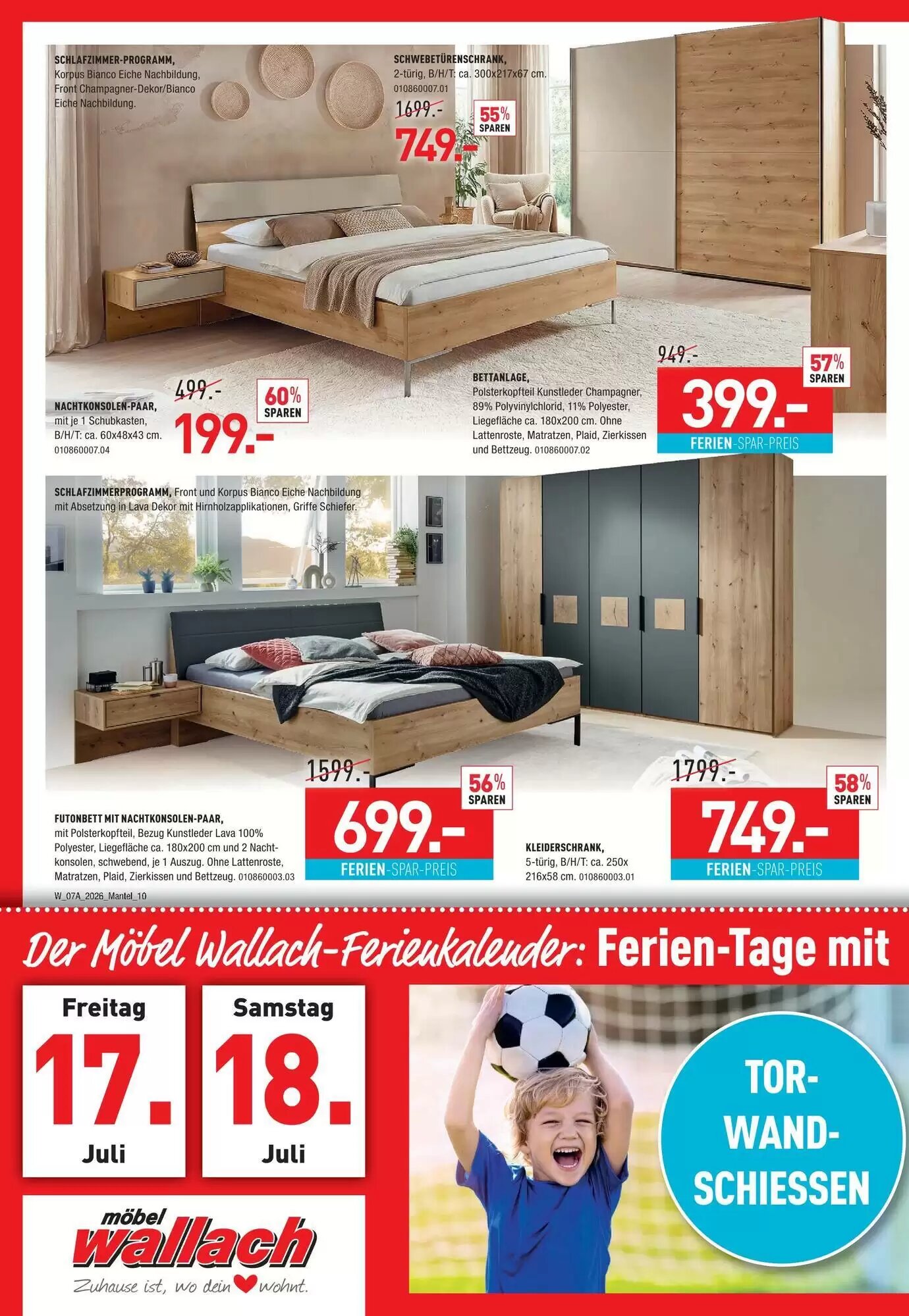 Möbel Wallach Prospekt (ab 04.07.2026) zum Blättern - Seite 10