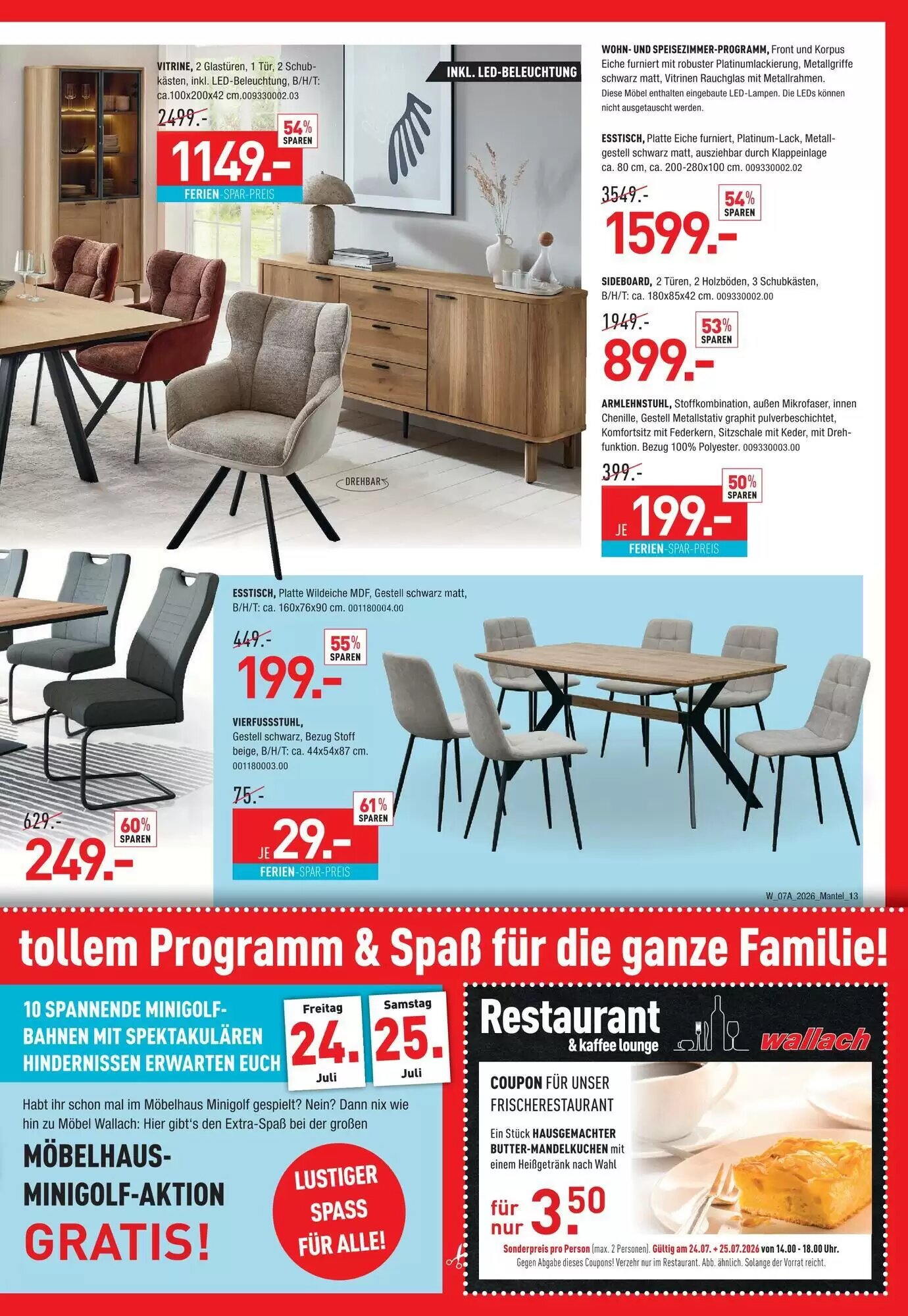 Möbel Wallach Prospekt (ab 04.07.2026) zum Blättern - Seite 13