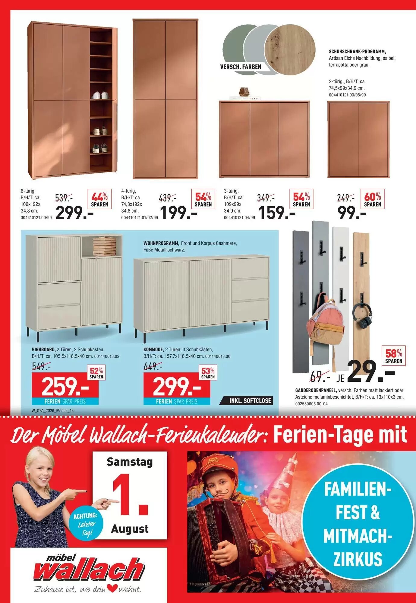Möbel Wallach Prospekt (ab 04.07.2026) zum Blättern - Seite 14