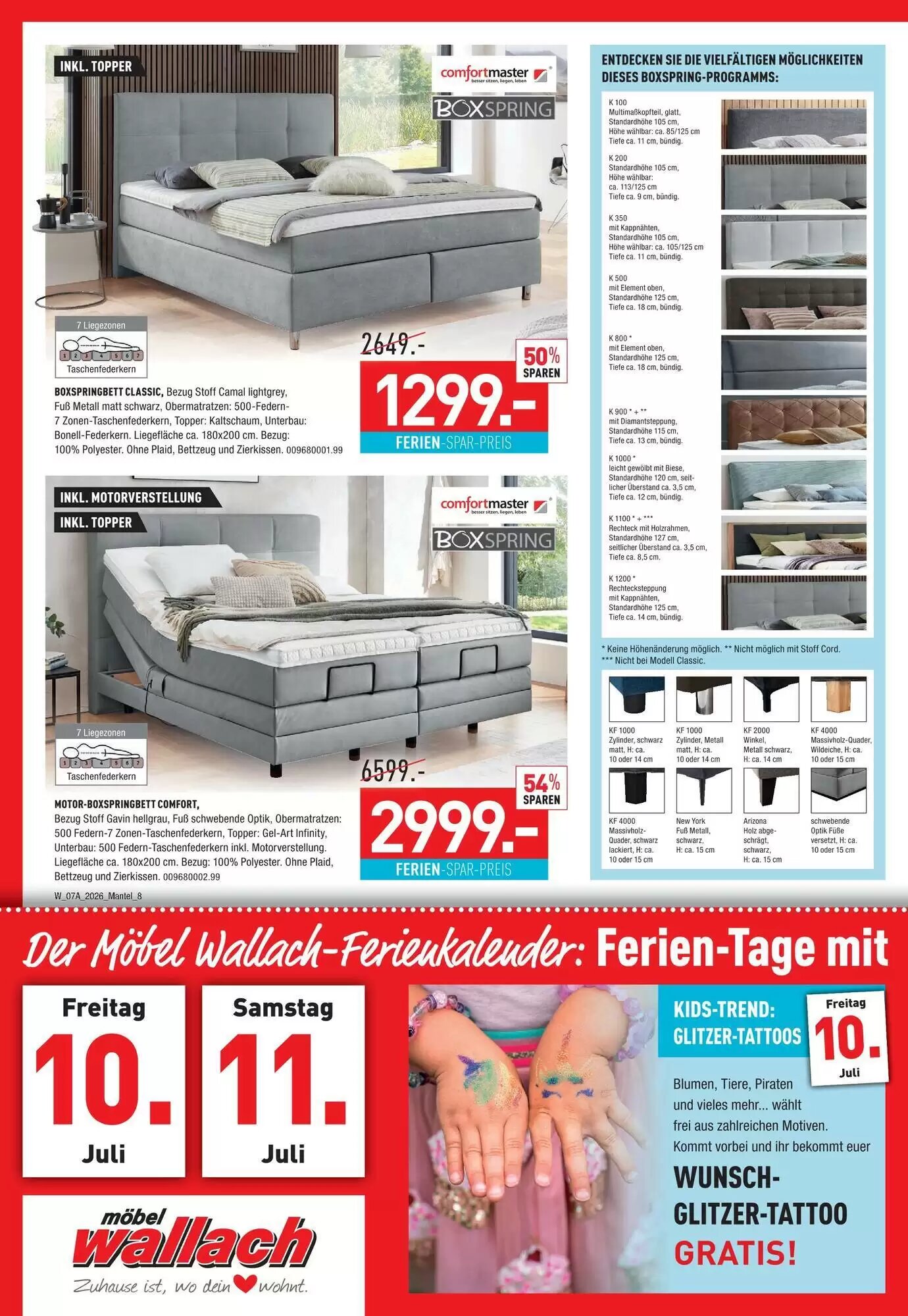 Möbel Wallach Prospekt (ab 04.07.2026) zum Blättern - Seite 8