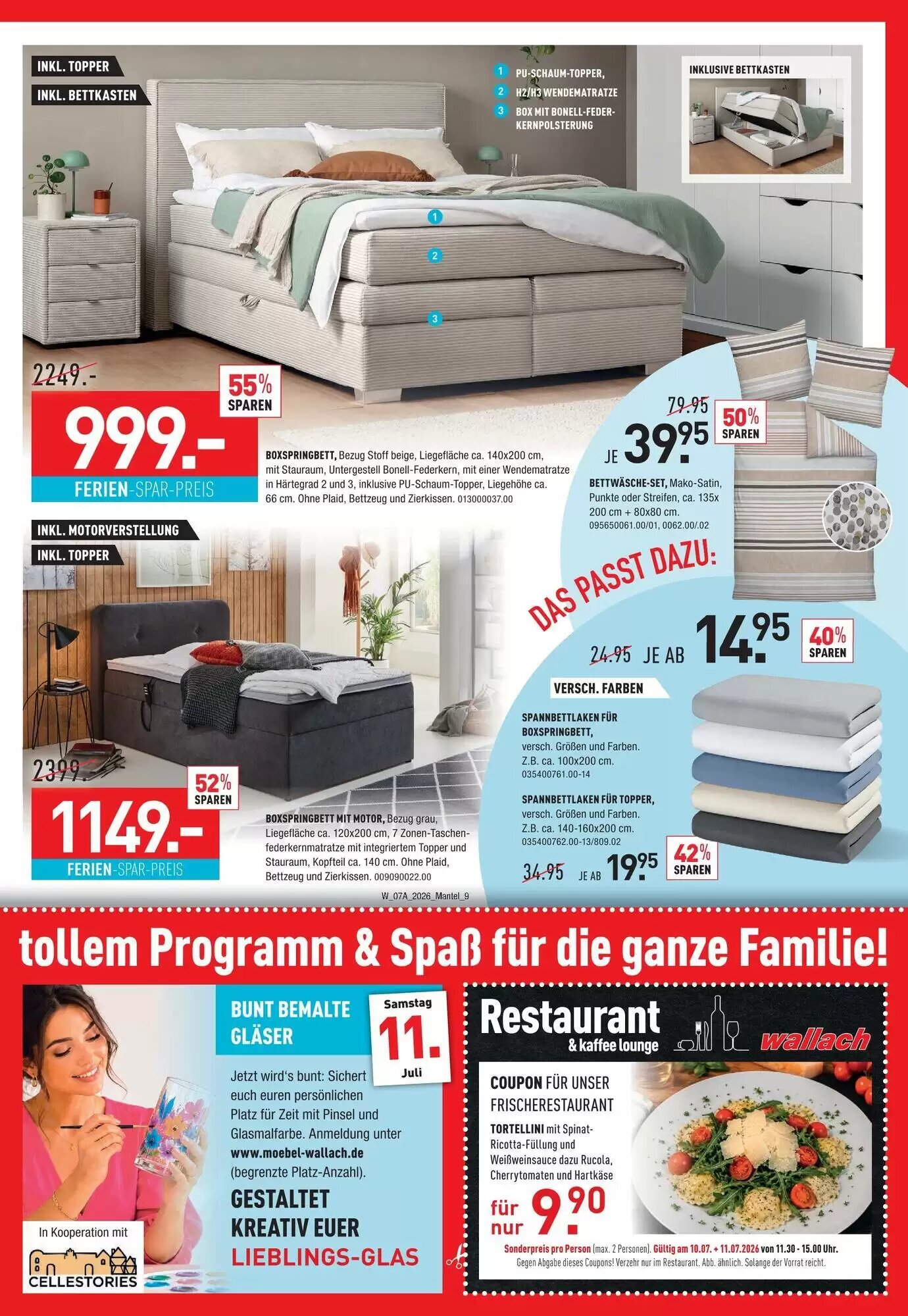 Möbel Wallach Prospekt (ab 04.07.2026) zum Blättern - Seite 9