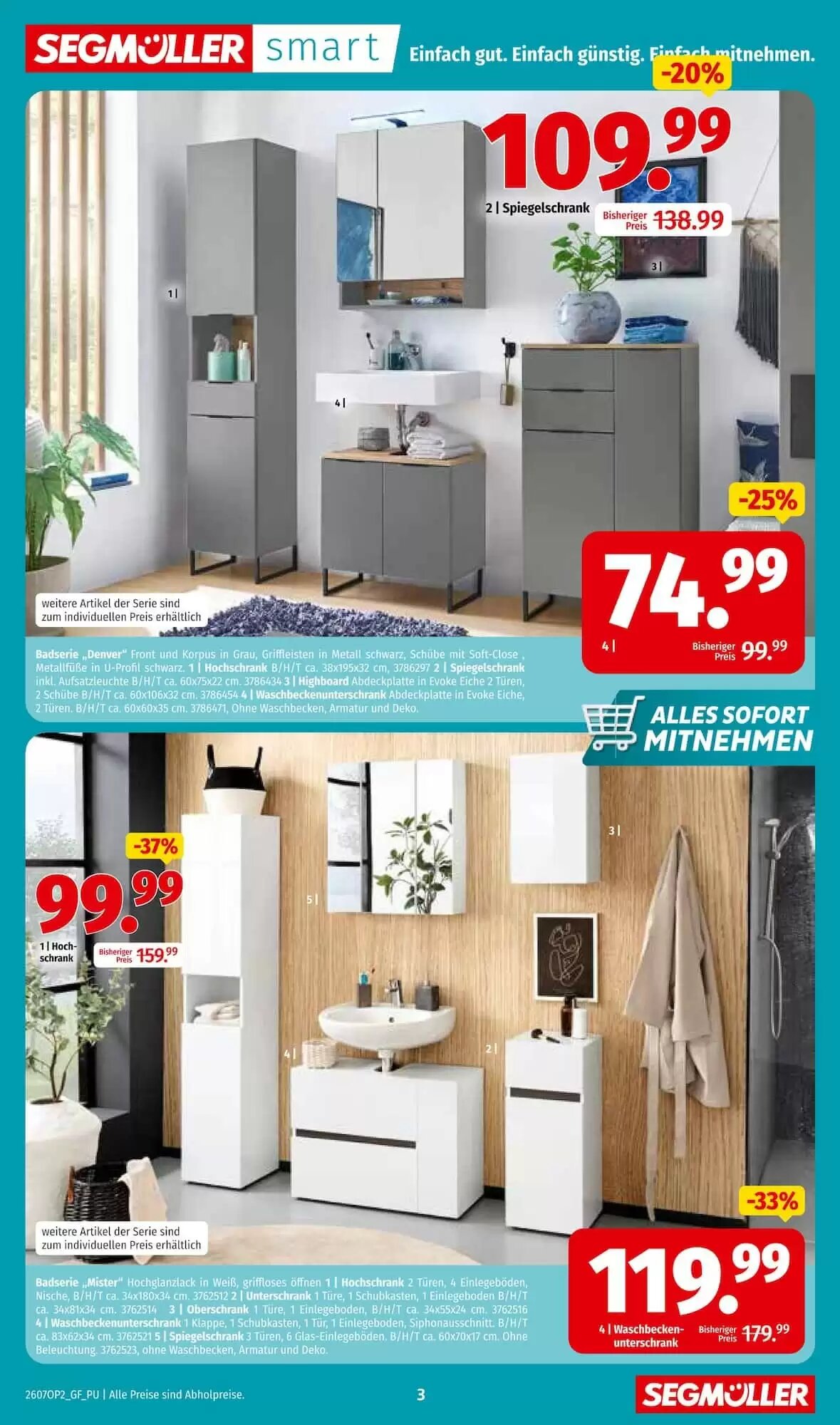 Segmüller Prospekt (ab 04.07.2026) zum Blättern - Seite 3