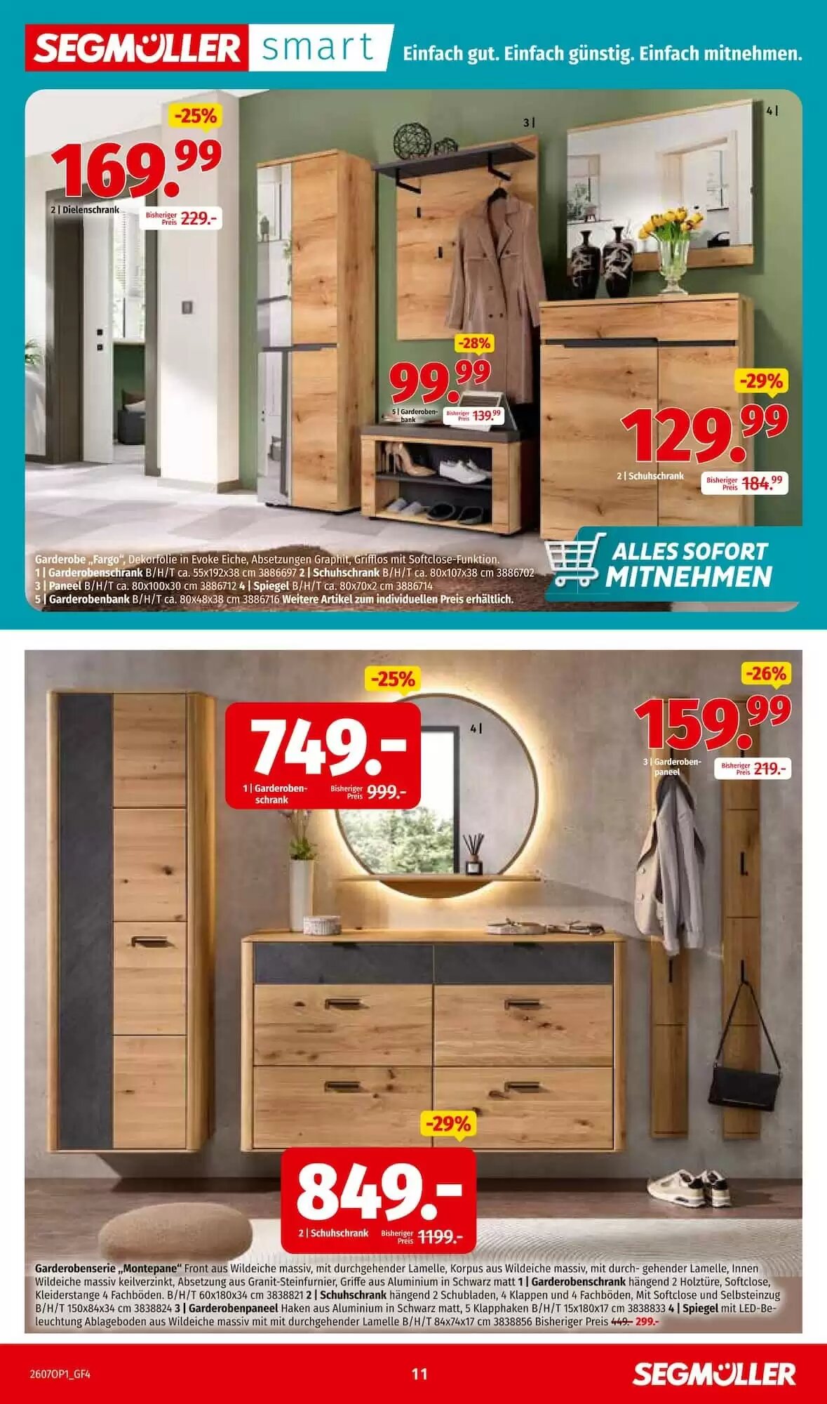 Segmüller Prospekt (ab 04.07.2026) zum Blättern - Seite 11