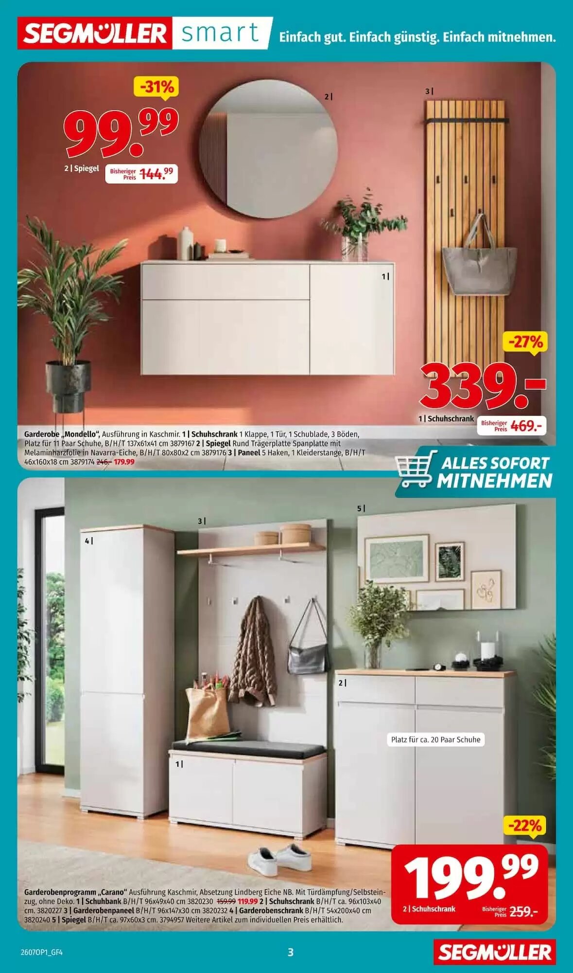 Segmüller Prospekt (ab 04.07.2026) zum Blättern - Seite 3