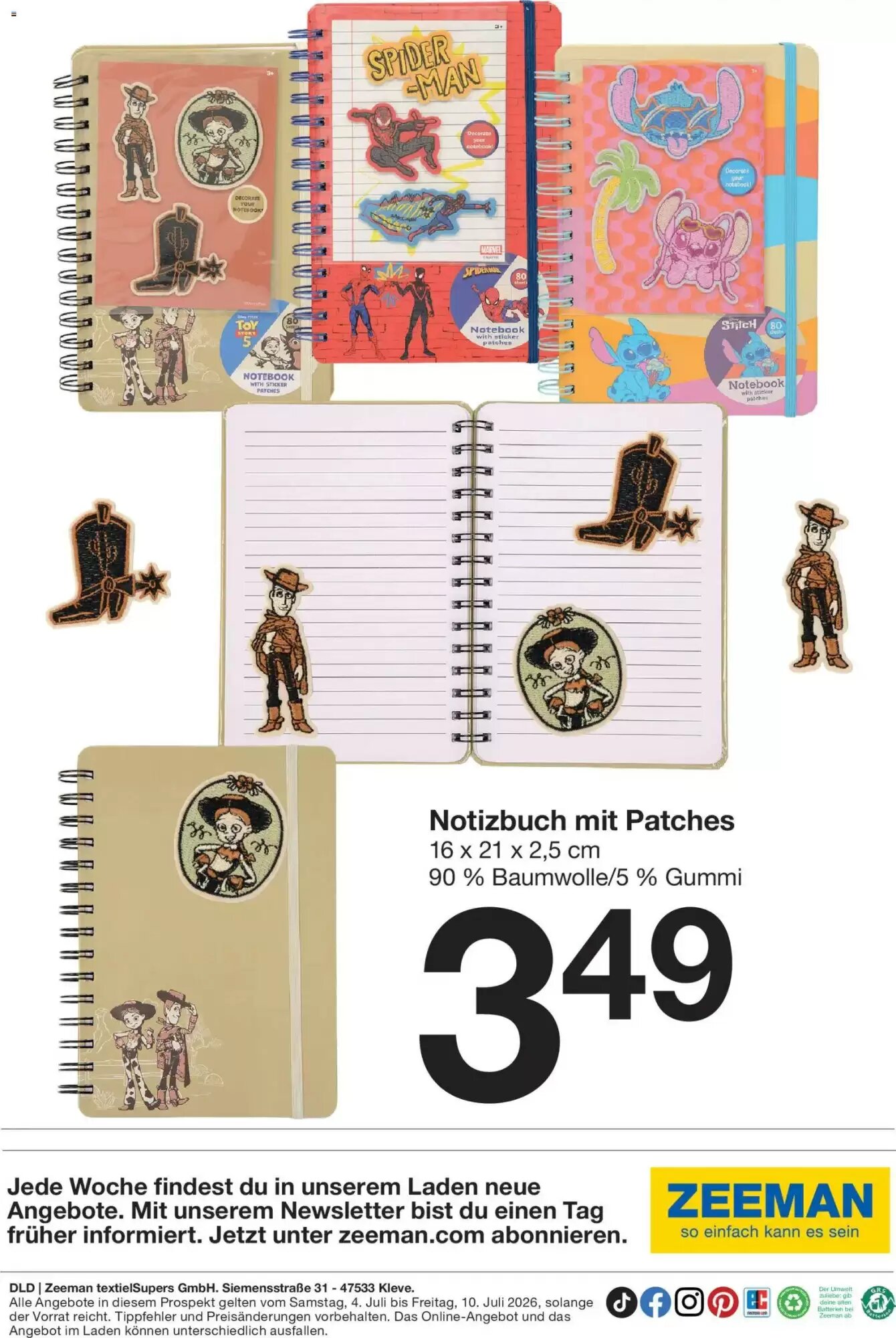 Zeeman Prospekt (ab 04.07.2026) zum Blättern - Seite 7