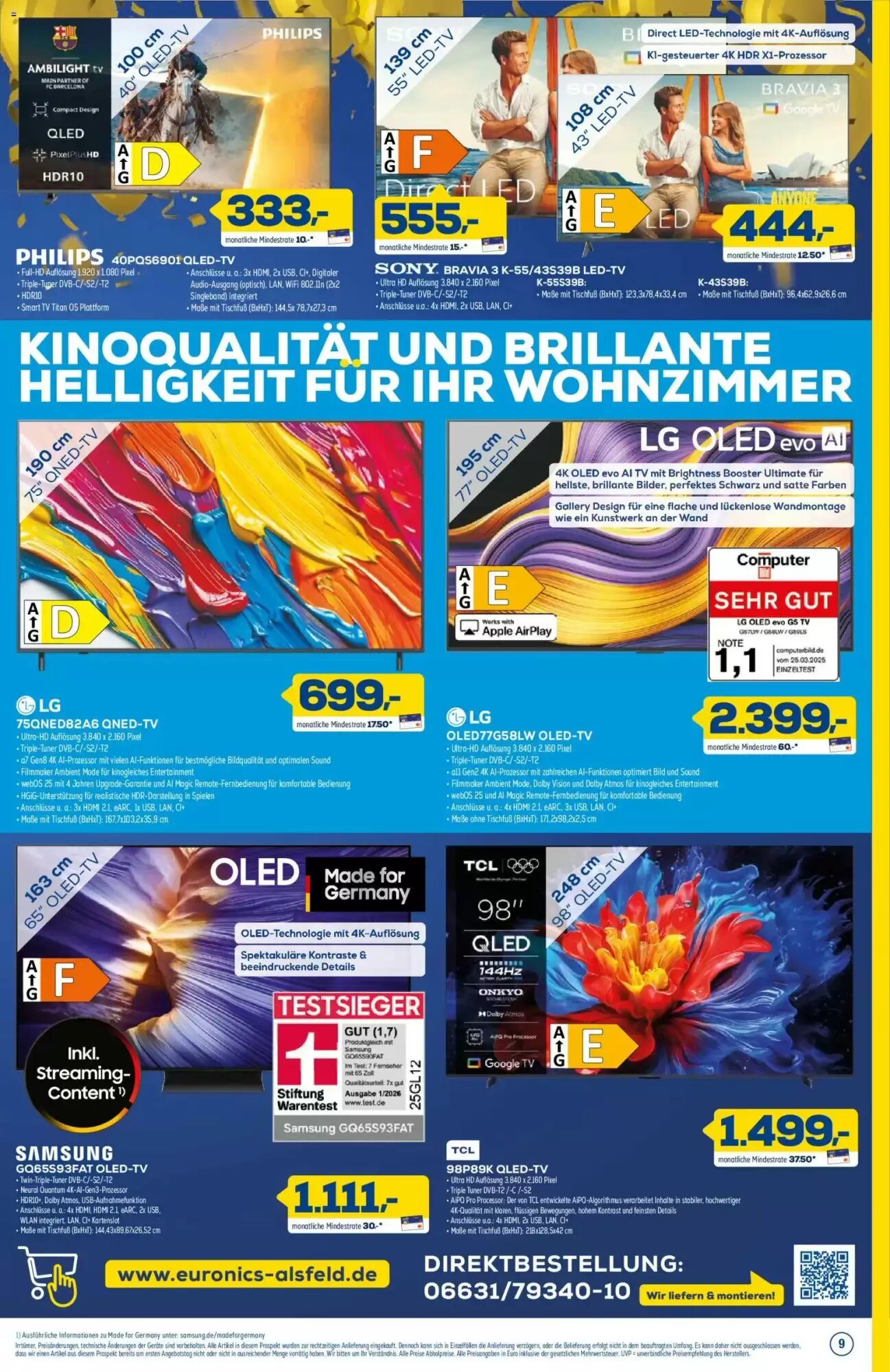 Euronics Prospekt (ab 04.07.2026) zum Blättern - Seite 9