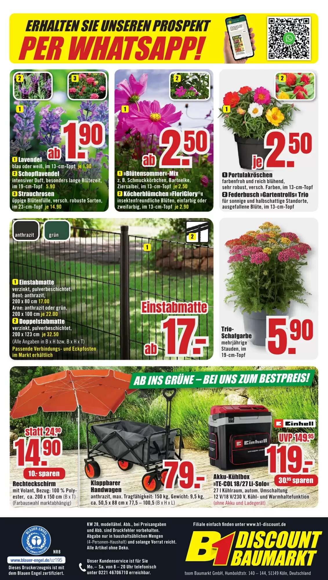 B1 Discount Baumarkt Prospekt (ab 05.07.2026) zum Blättern - Seite 6