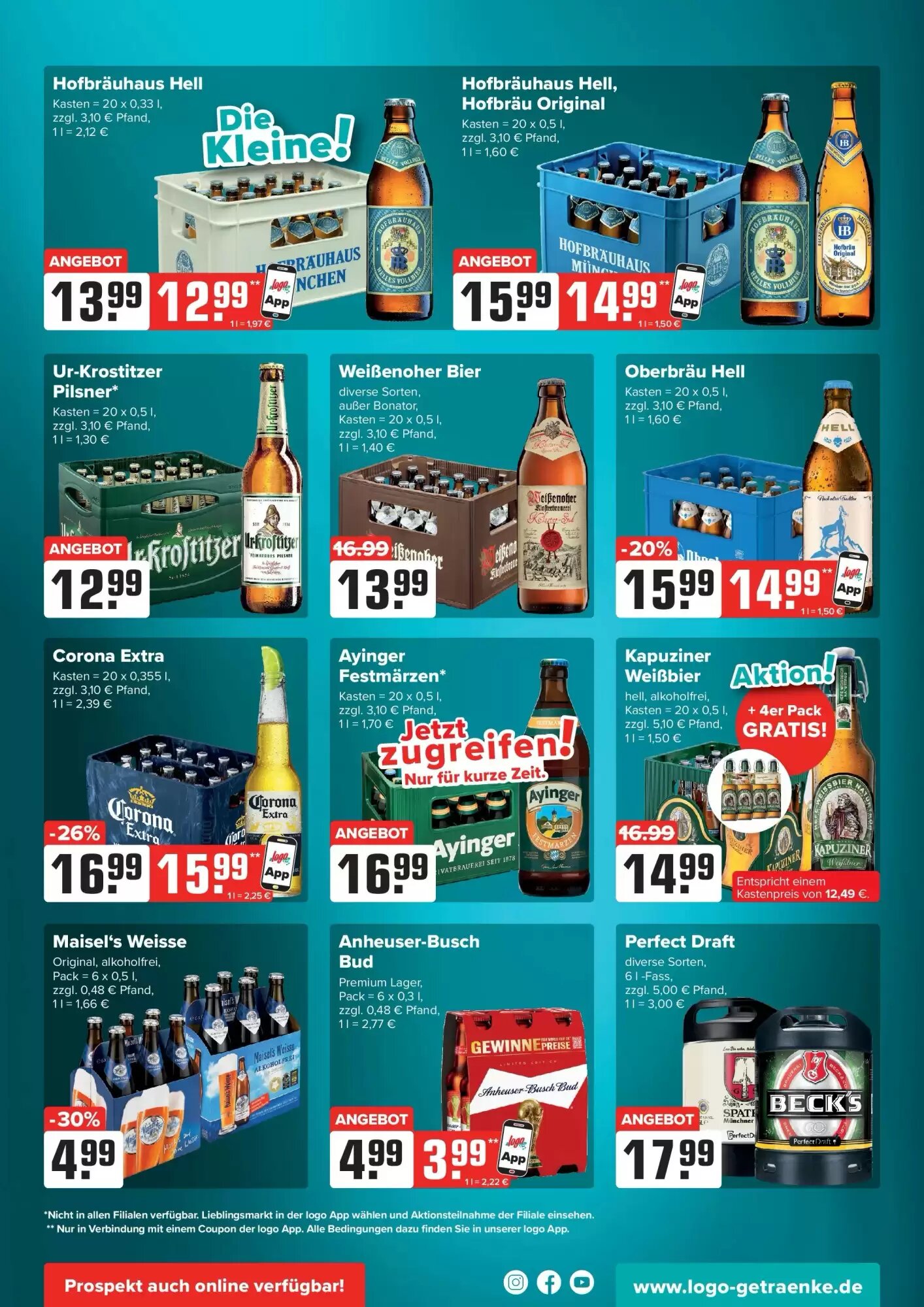 Logo Getränkemarkt Prospekt (ab 05.07.2026) zum Blättern - Seite 2