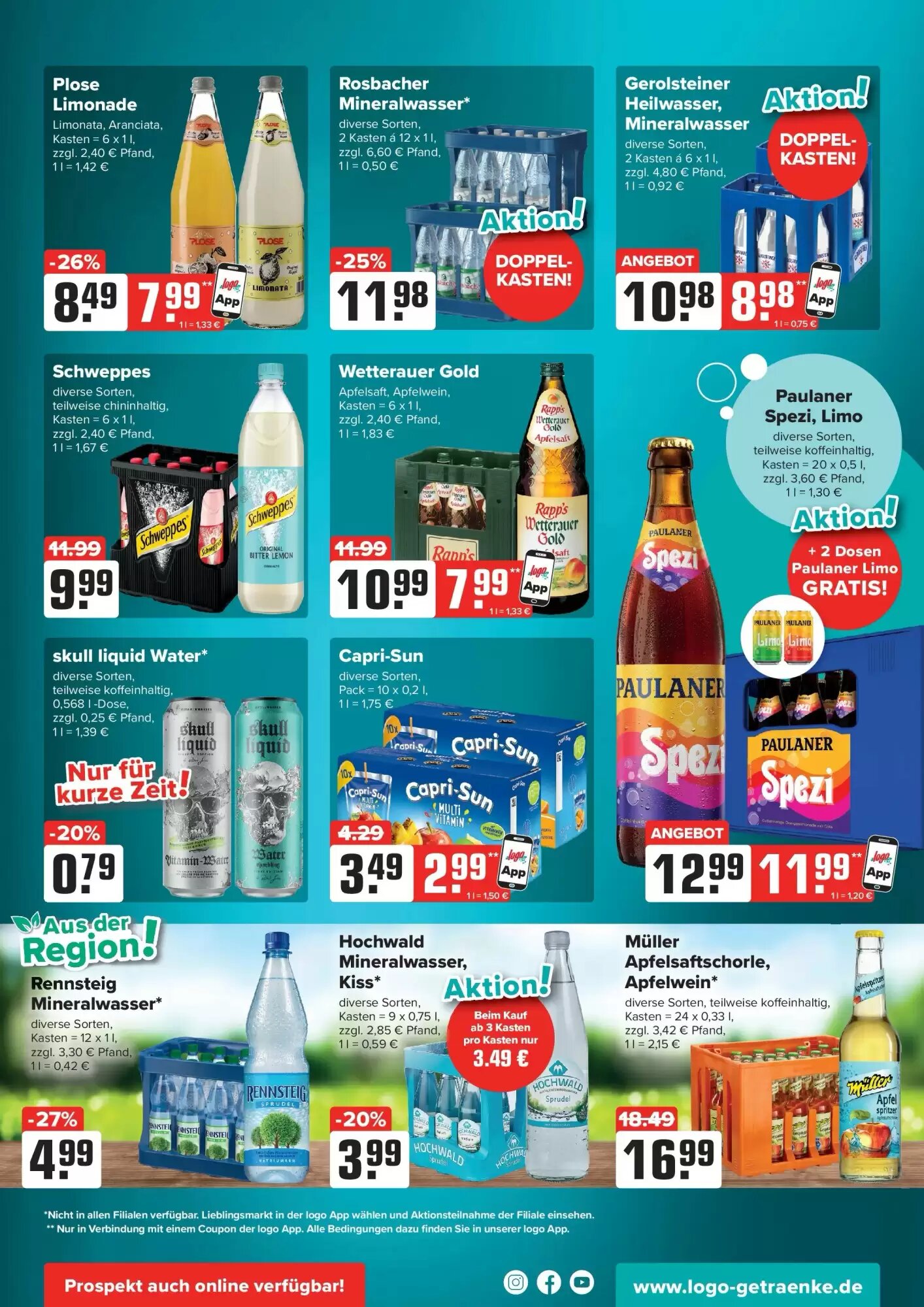 Logo Getränkemarkt Prospekt (ab 05.07.2026) zum Blättern - Seite 3