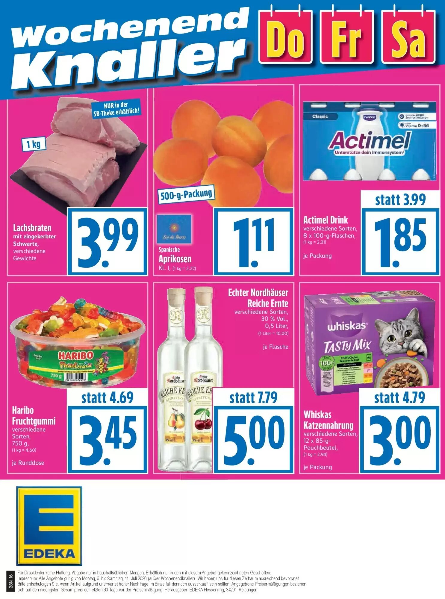 EDEKA Hahner Prospekt (ab 05.07.2026) zum Blättern - Seite 18