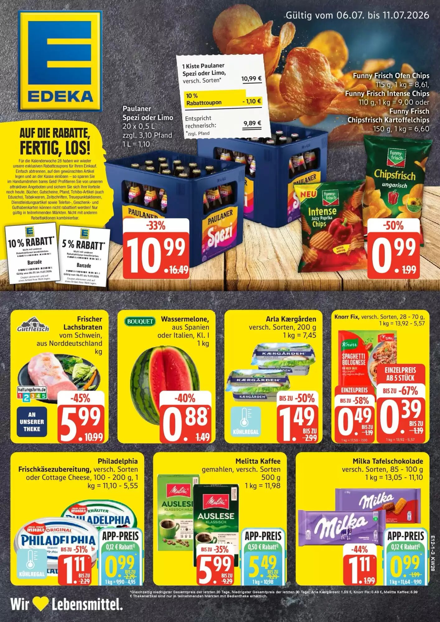 Edeka Prospekt (ab 05.07.2026) zum Blättern - Seite 1
