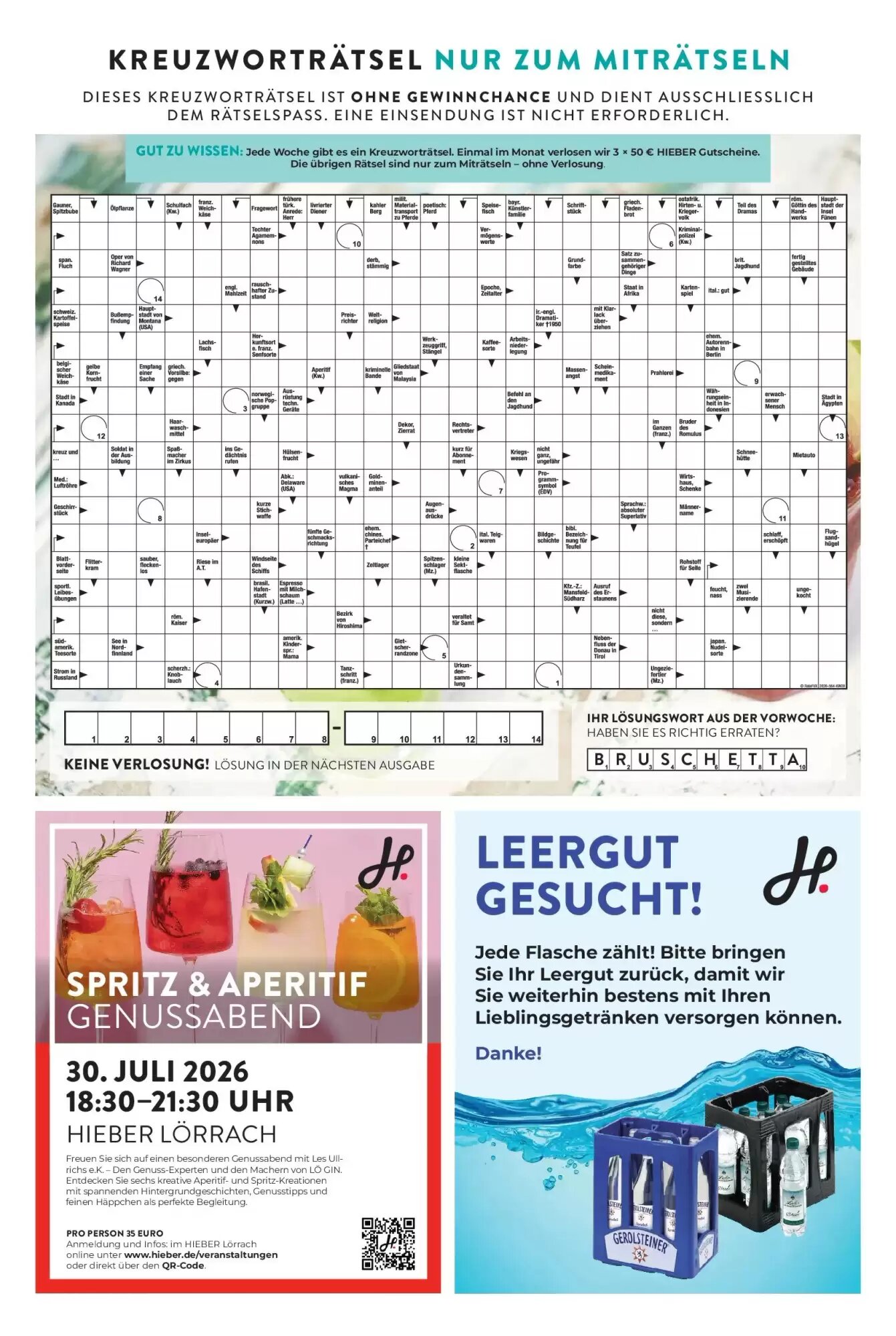 Hieber's Frische Center Prospekt (ab 05.07.2026) zum Blättern - Seite 15