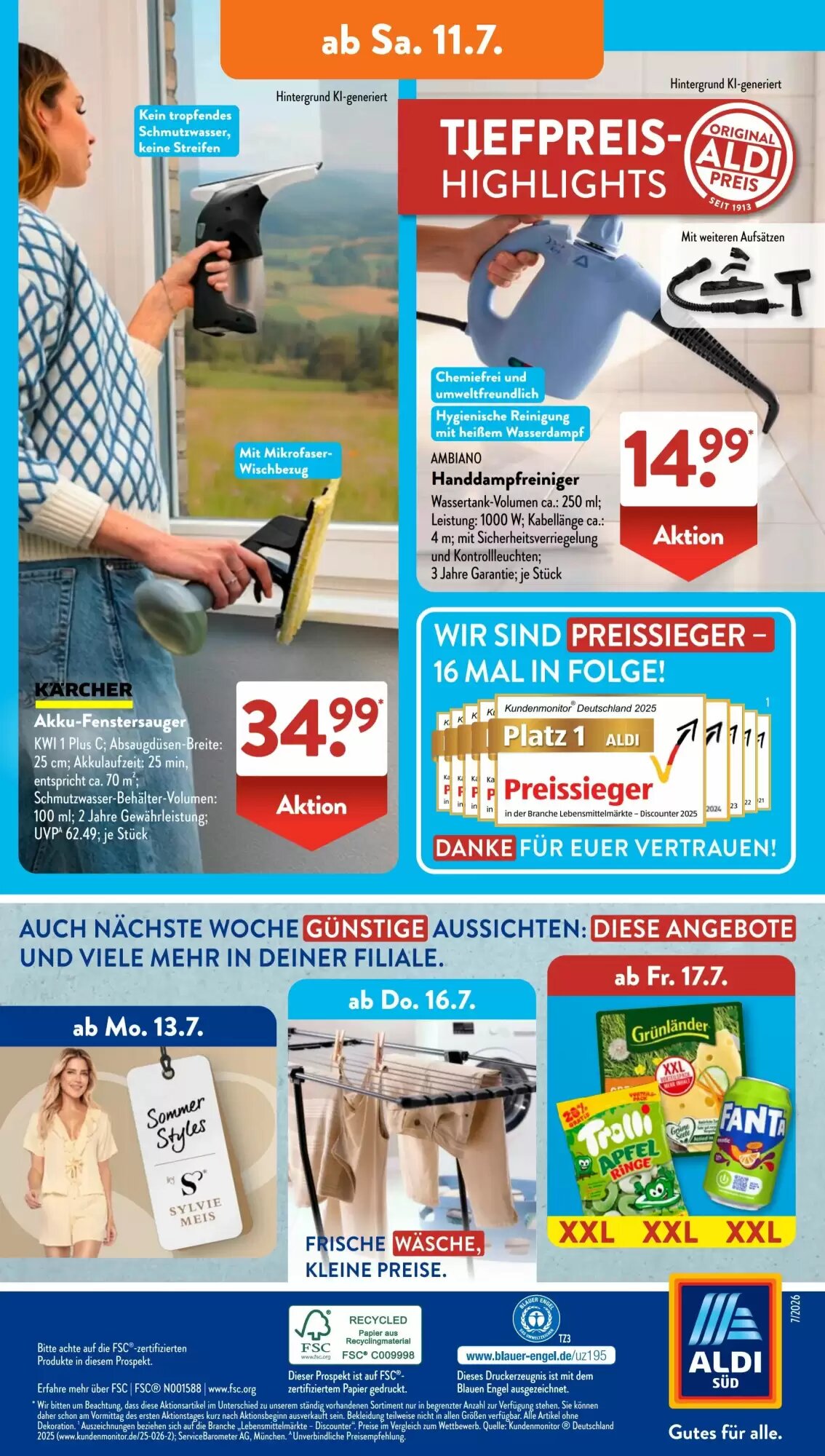 Aldi Süd Prospekt (ab 06.07.2026) zum Blättern - Seite 17